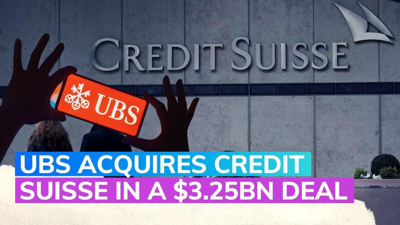 UBS set buy Credit Suisse for nearly $3.25 Billion 