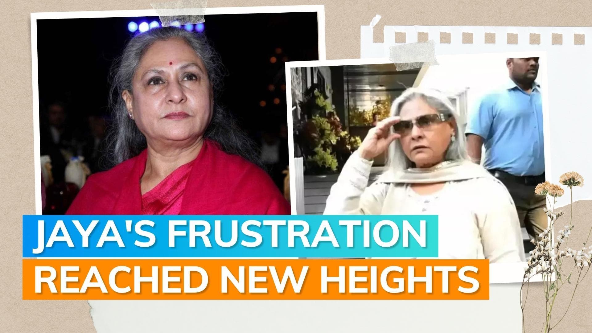 Jaya Bachchan scolds paps once again for taking pics, says ‘Aise logon ko naukri se nikaal deni chahiye'