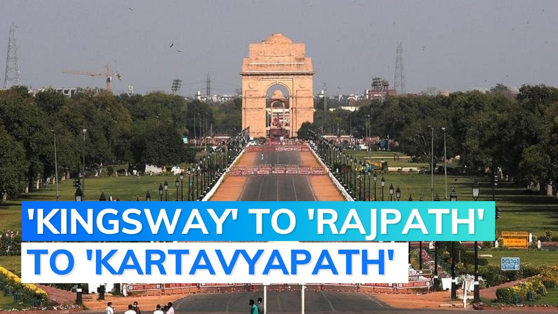 After Indian Navy's new flag, Rajpath's new name: 'Kartavyapath' move amid push to purge British symbols