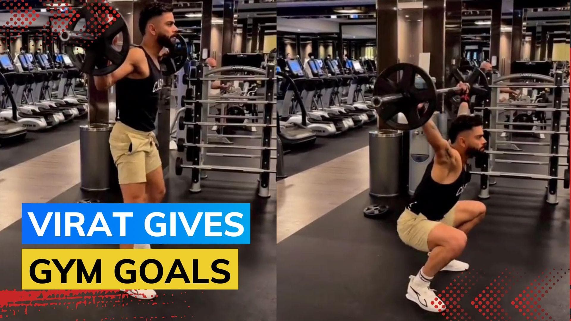 T20 World Cup 2022: Watch! Virat Kohli shows off his weightlifting prowess