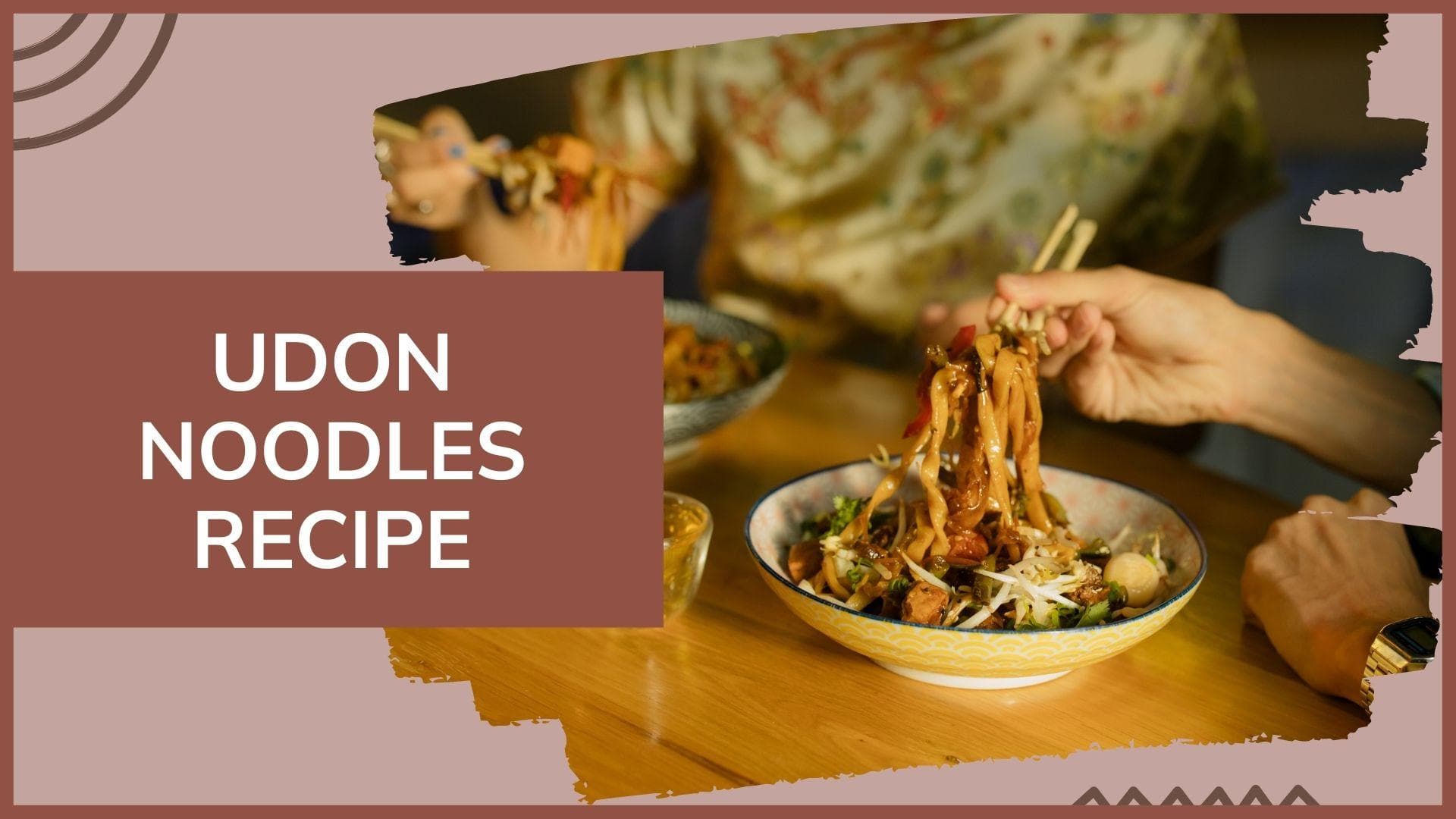 Make spicy udon noodles in just 5 simple steps 