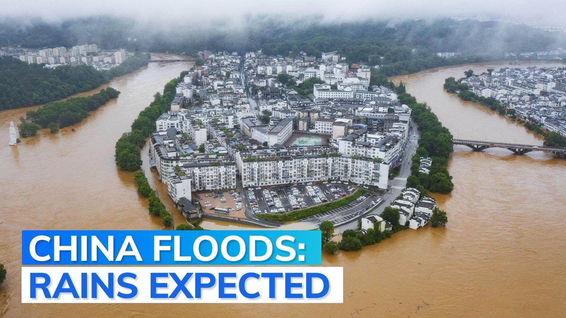 Floods wreak havoc in China; 2,700 houses collapsed, 10,000 damaged