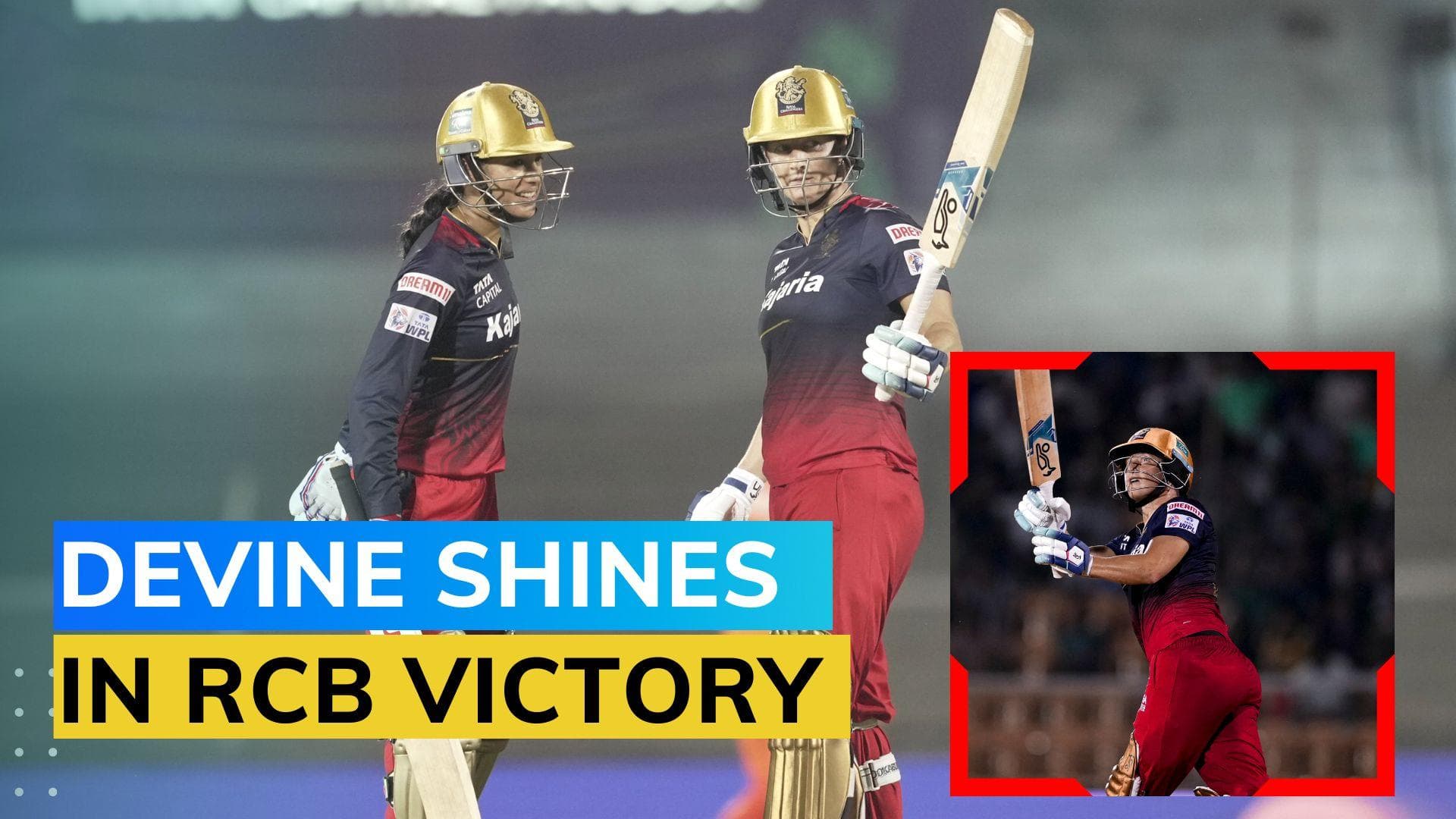 WPL 2023: Sophie Devine shines as RCB beat Gujarat Giants by 8 wickets