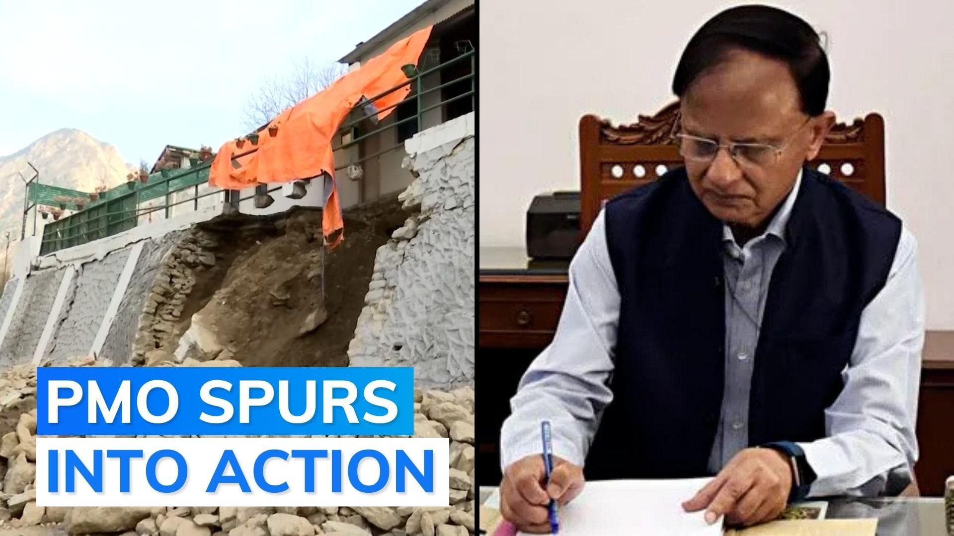 Joshimath land sinking: Prime Minister's Office to hold high level meet