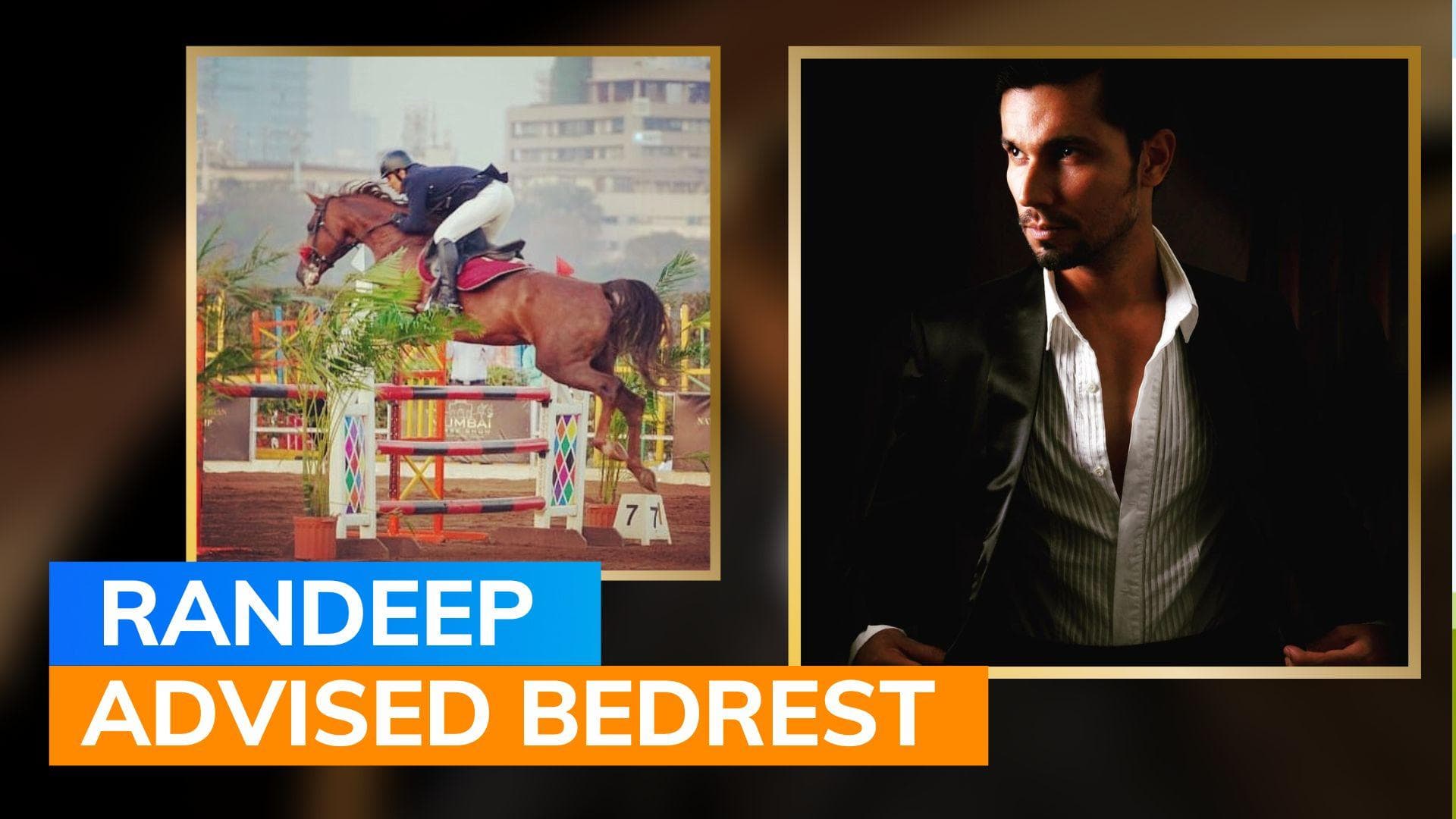 Randeep Hooda hospitalised after he gets severely injured while riding horse