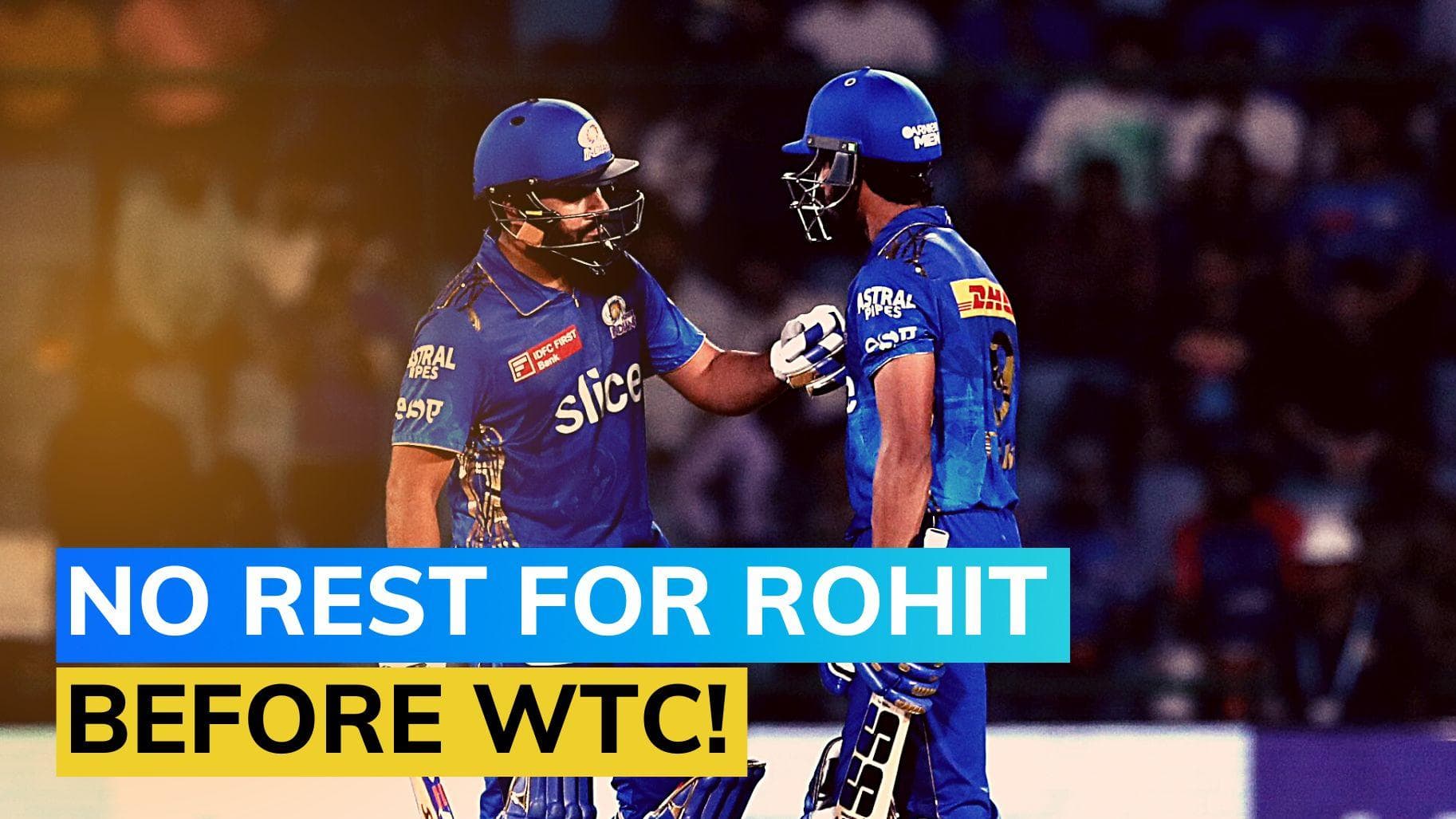 Rohit has not asked for rest: Mumbai Indians coach Boucher