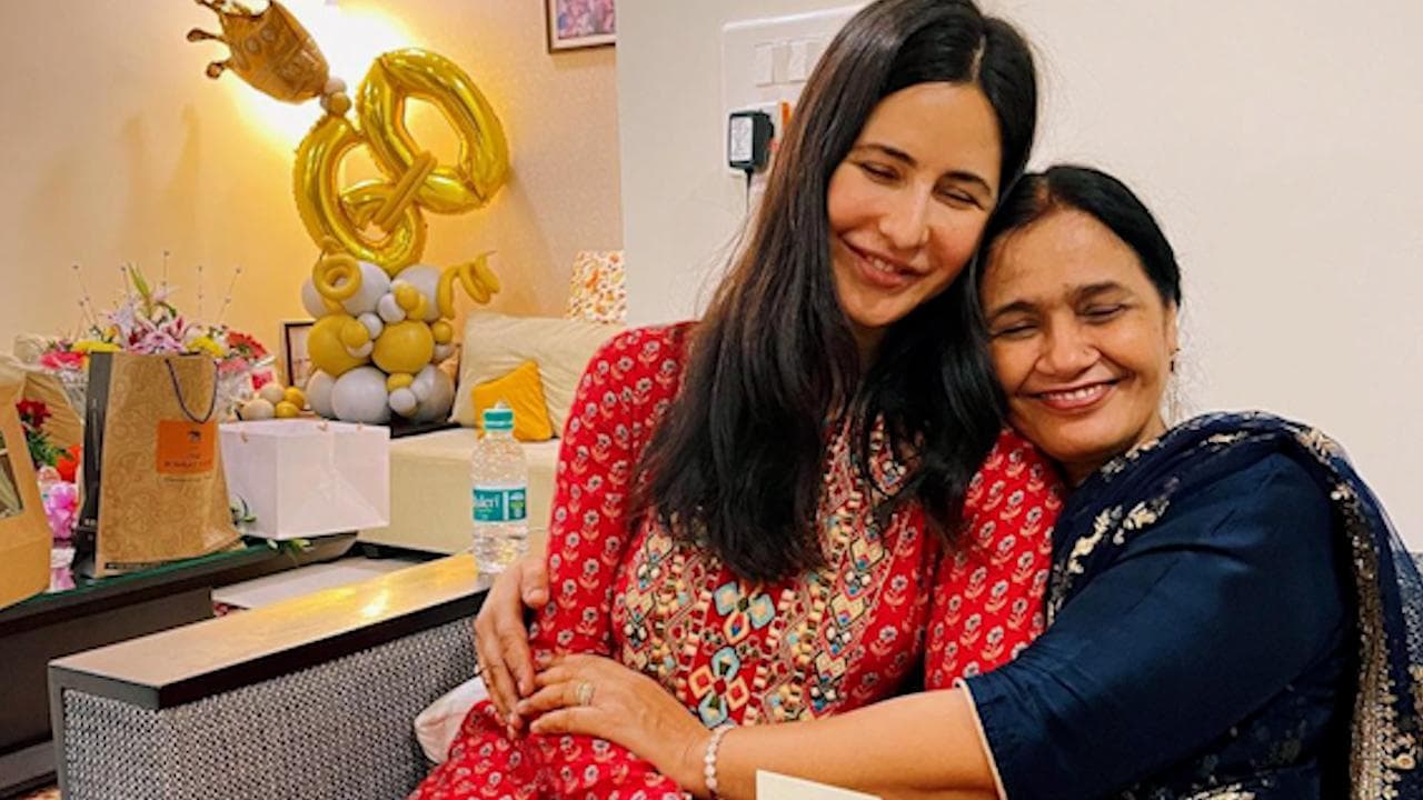 For Women's Day, Vicky Kaushal shares an adorable picture of his mom hugging his wife Katrina Kaif
