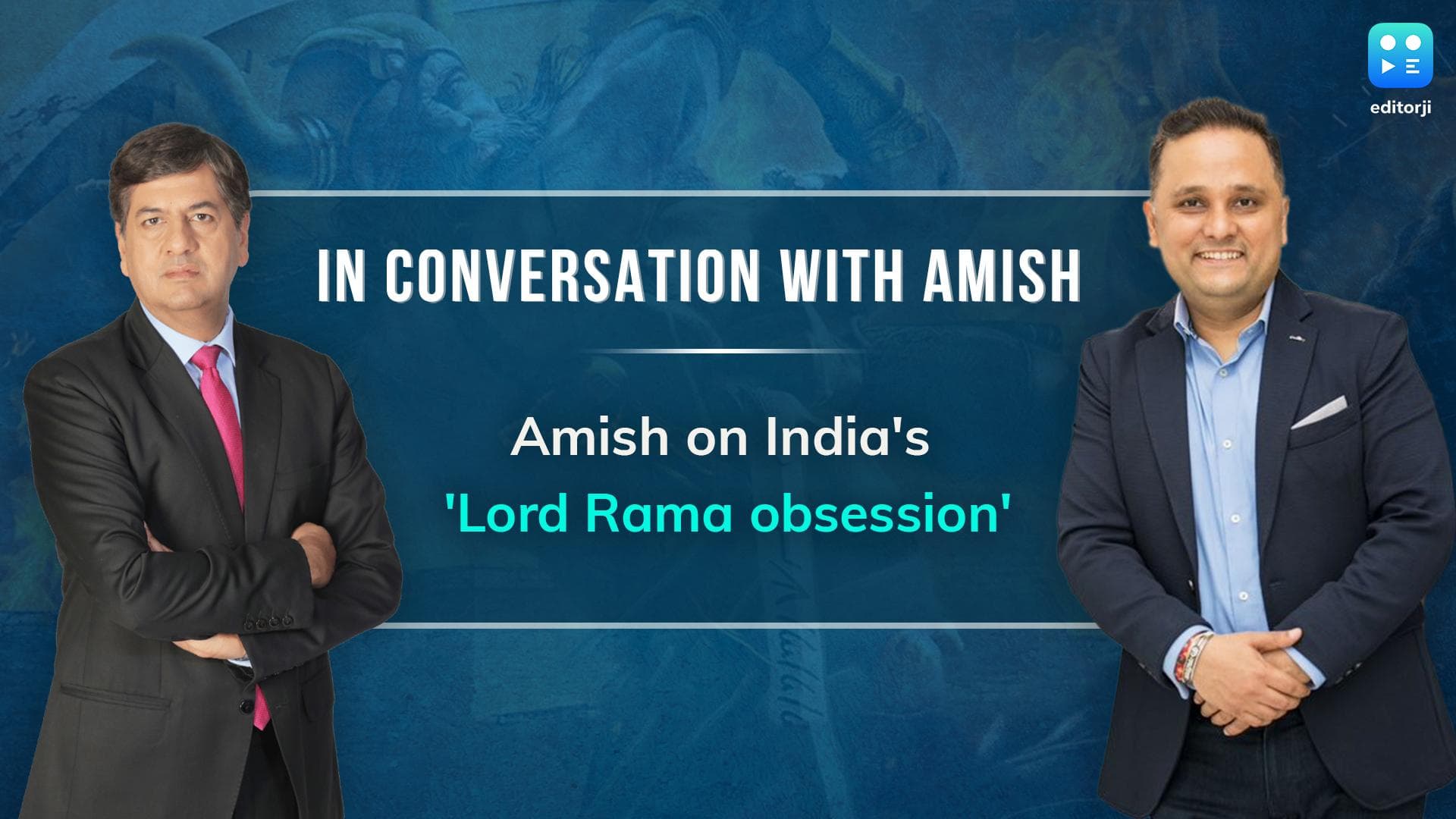 India has a 'Lord Rama obsession': Amish Tripathi