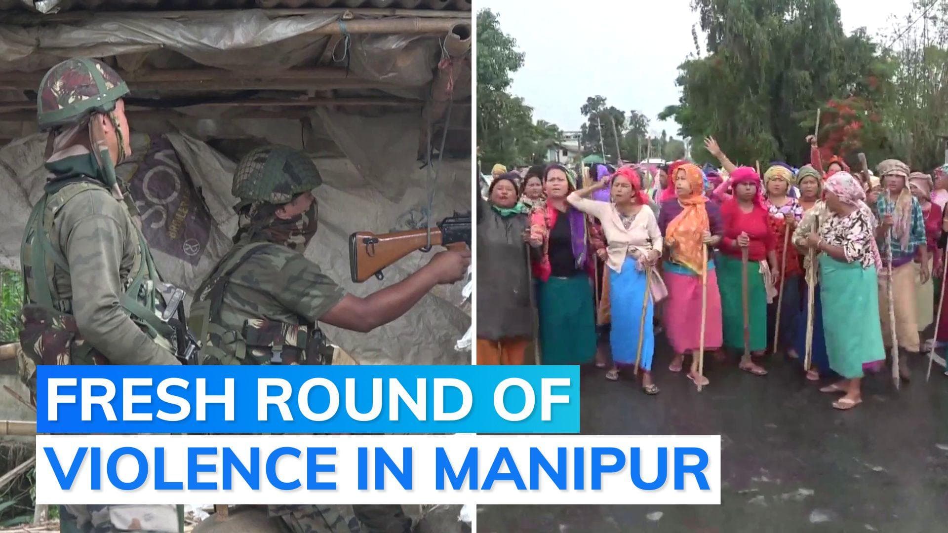 Manipur: armed assailants attack village defence force, 1 killed