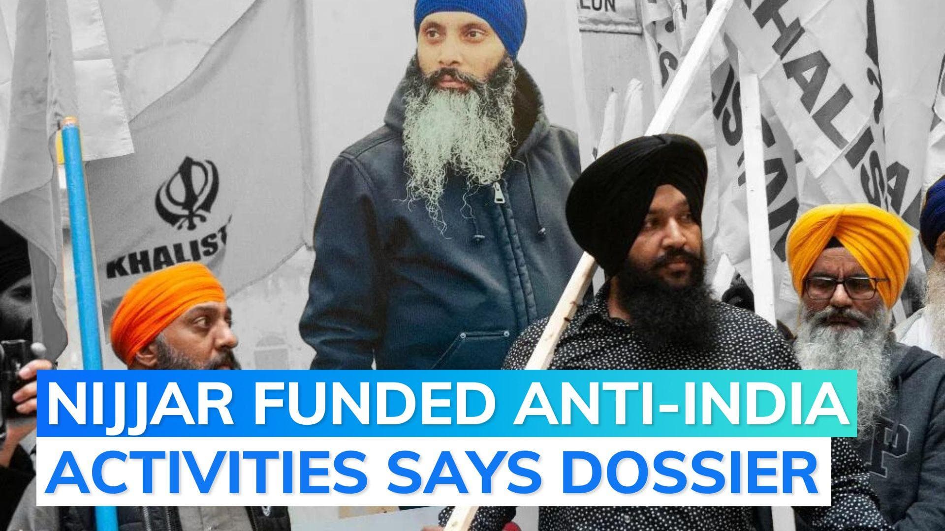 Dossier details Nijjar’s role in supporting and financing terror activities against India: reports