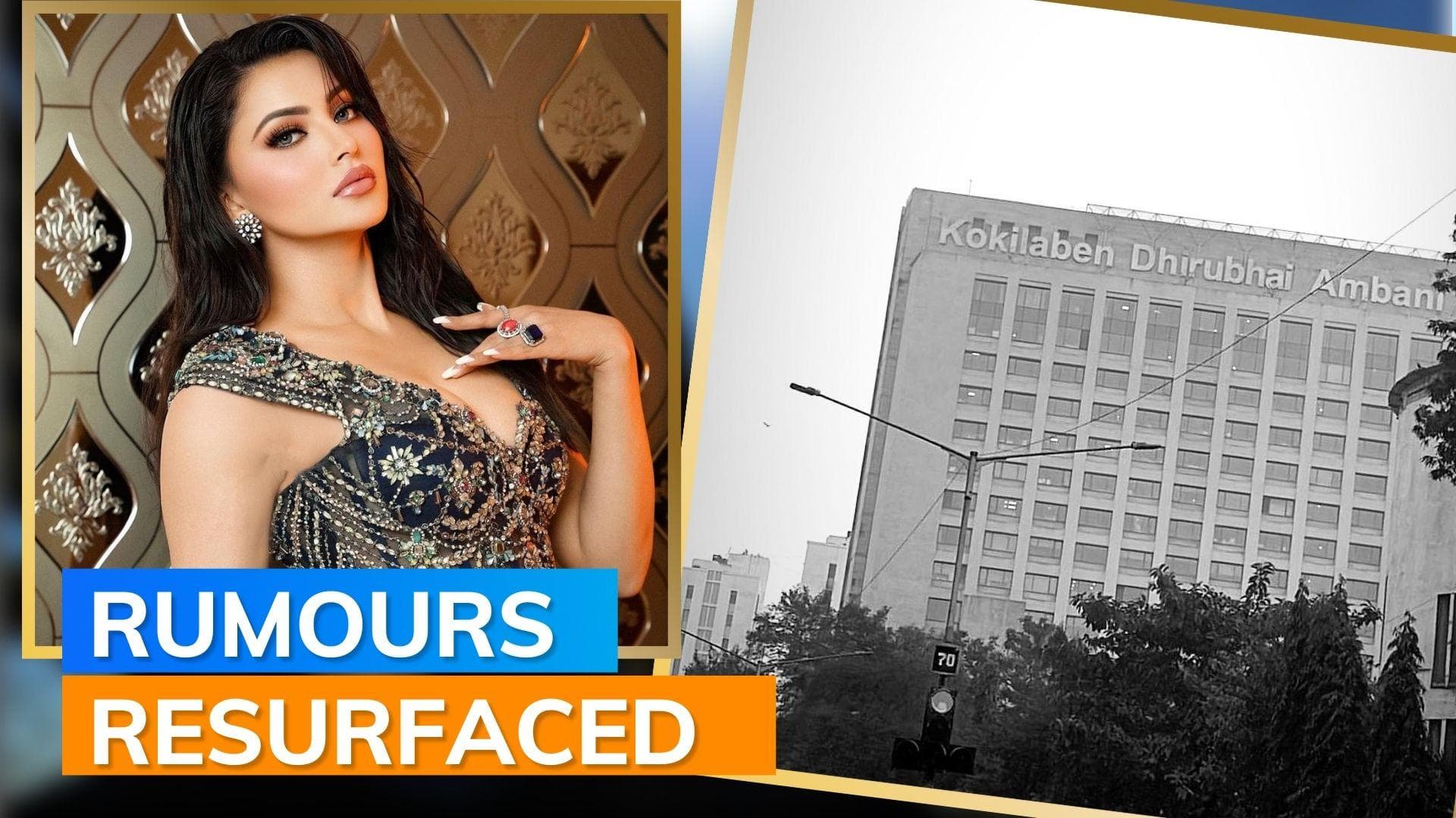 Urvashi Rautela posts pic of hospital where Rishabh Pant is admitted, without any caption