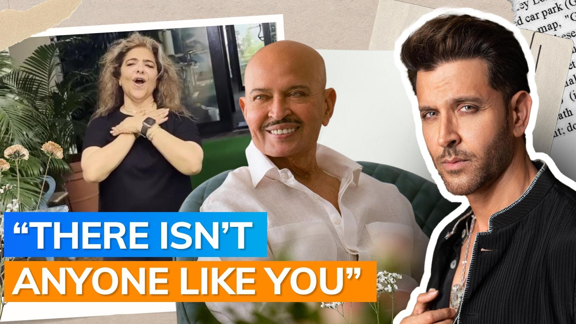 Hrithik Roshan shares heartfelt video to celebrate supermom Pinkie's 70th birthday