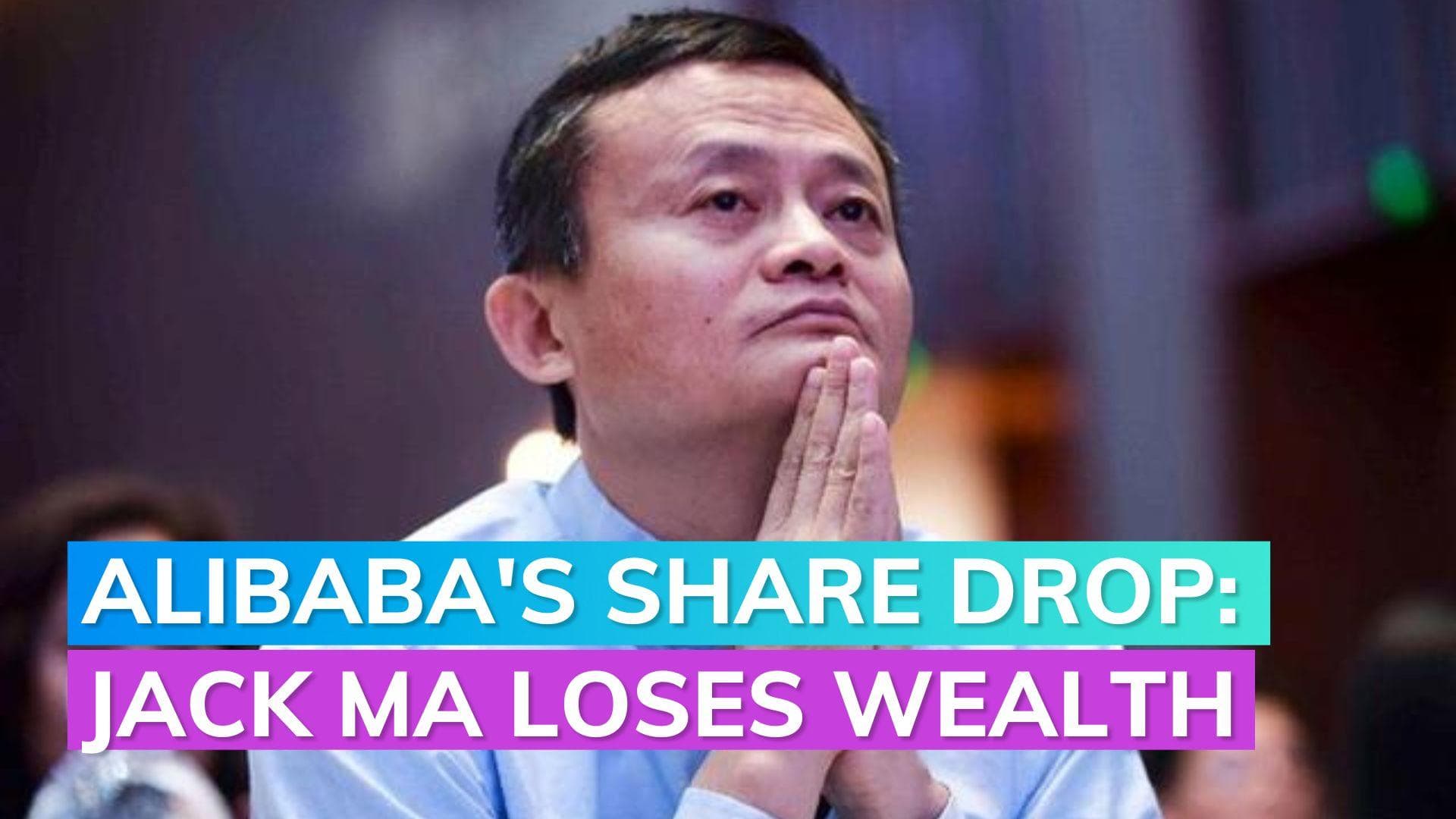 Jack Ma faces $683 mn loss as Alibaba's shares plummet 9%