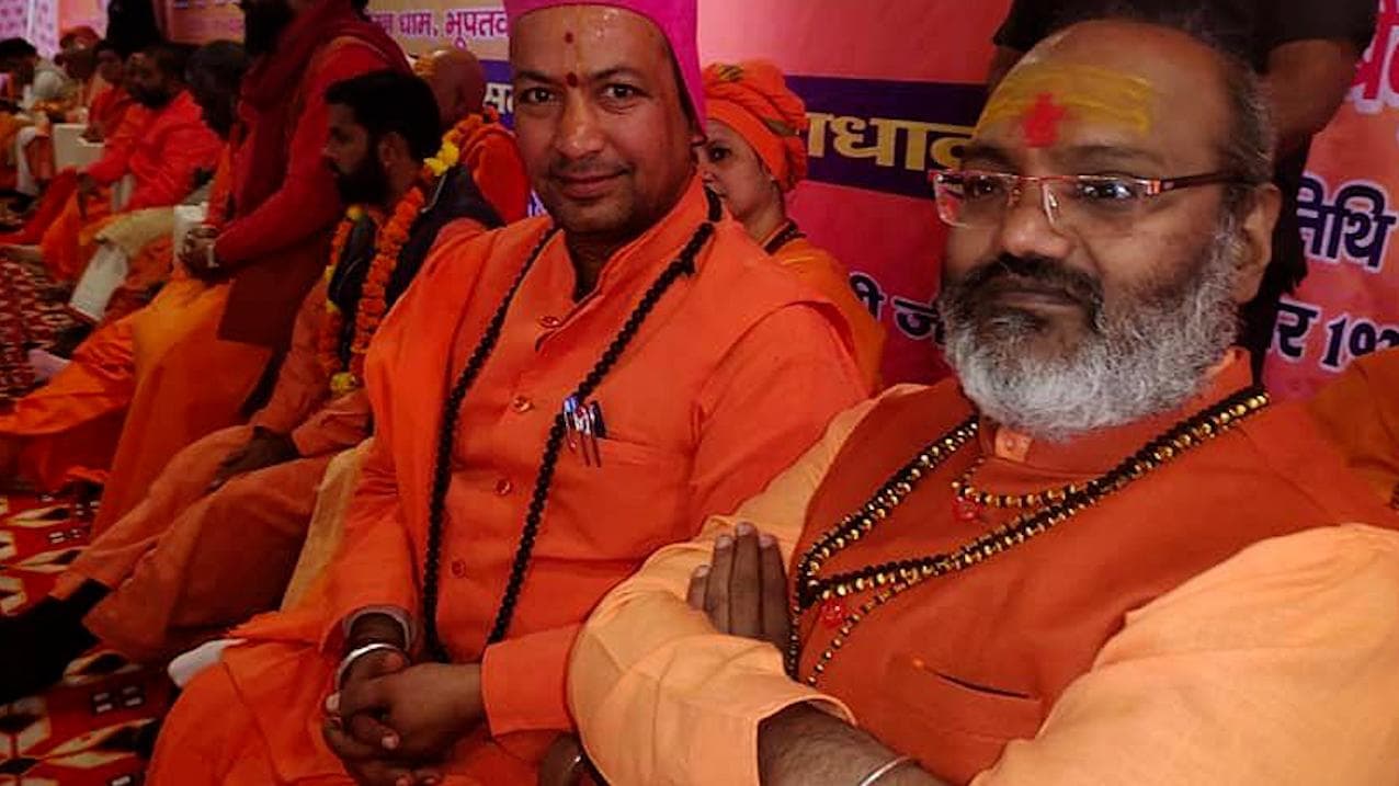 Haridwar hate speech: after SC notice, Dasna temple priest Yati Narsinghanand held