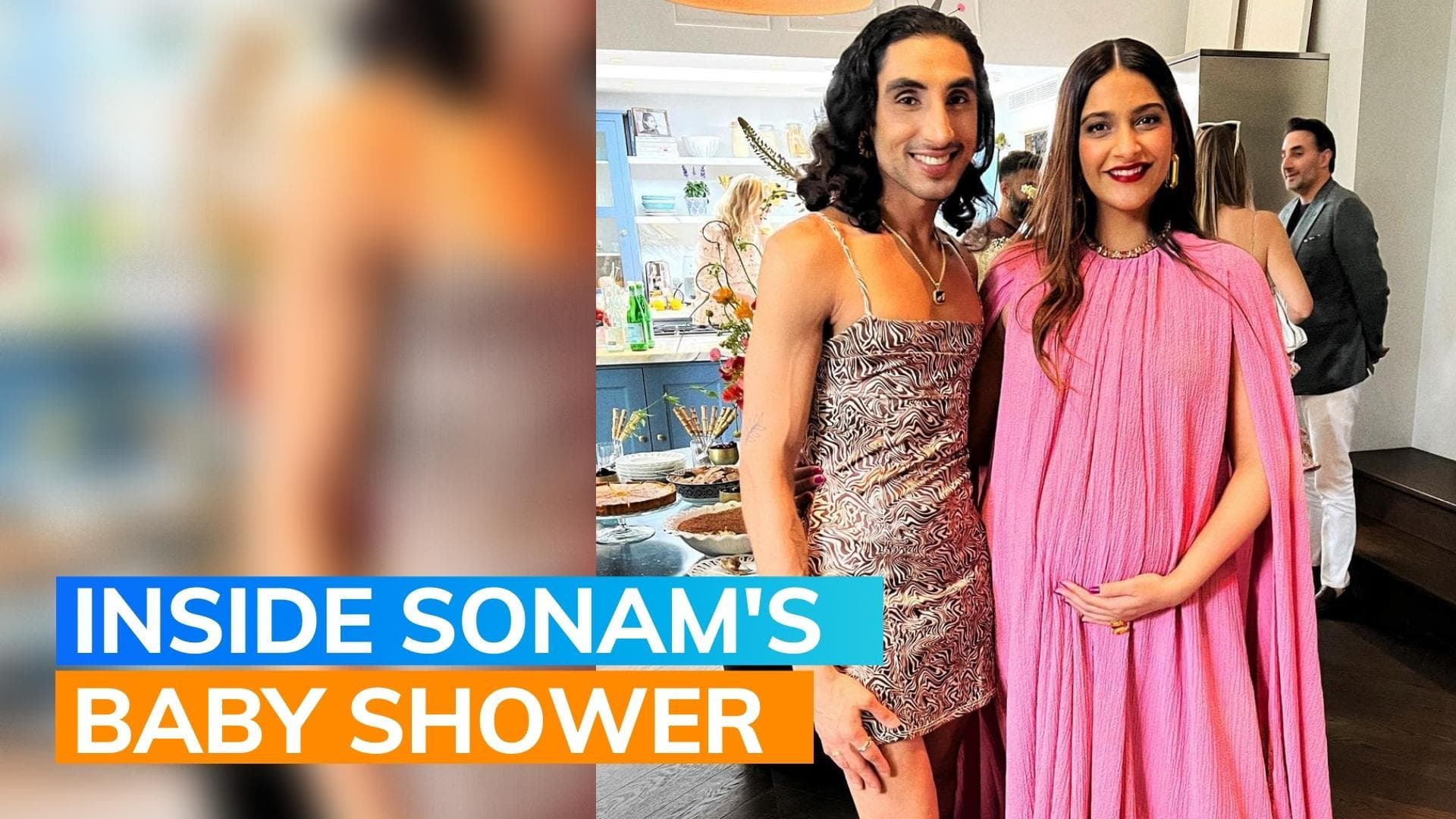 Sonam Kapoor's baby shower: Here's a glimpse of the floral-themed celebration