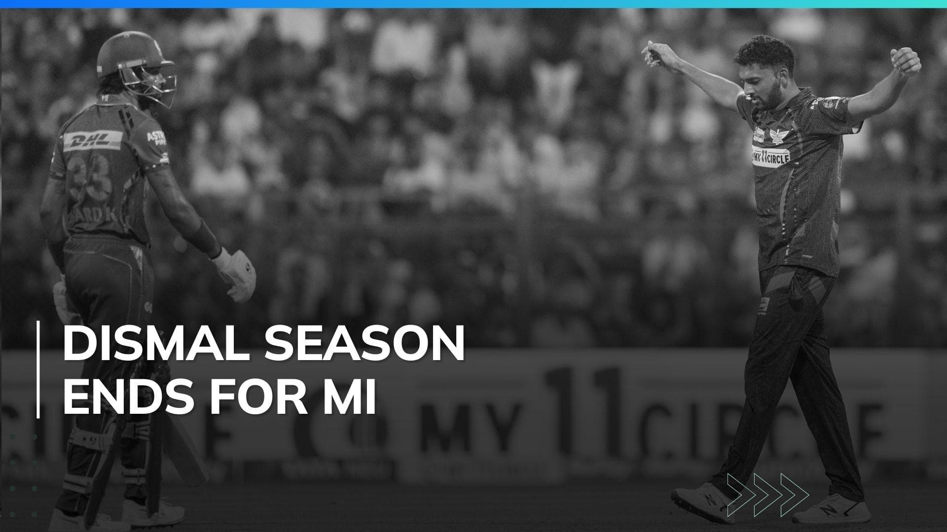 IPL 2024 points table: Mumbai Indians finish 10th after loss to Lucknow Super Giants in final game