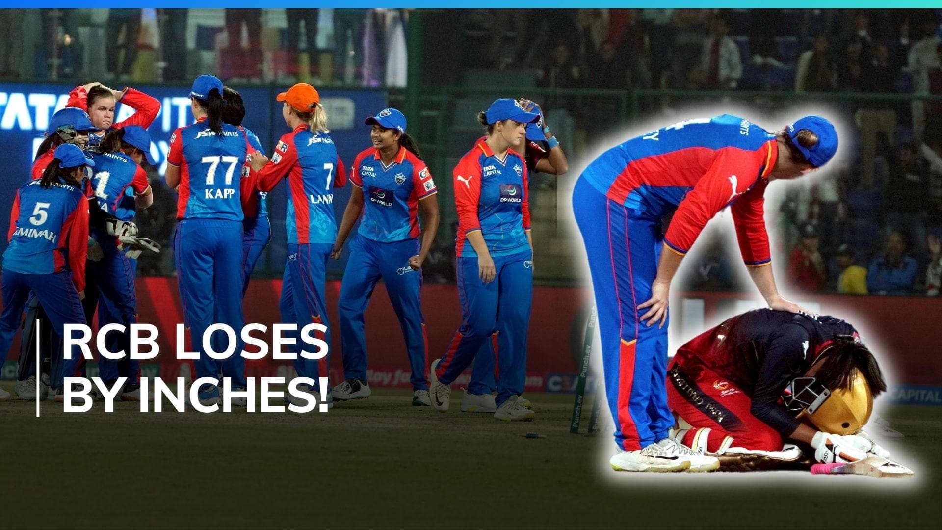 WPL 2024: Delhi Capitals win cliffhanger despite Richa Ghosh's heroics, go on top of table | DC vs RCB