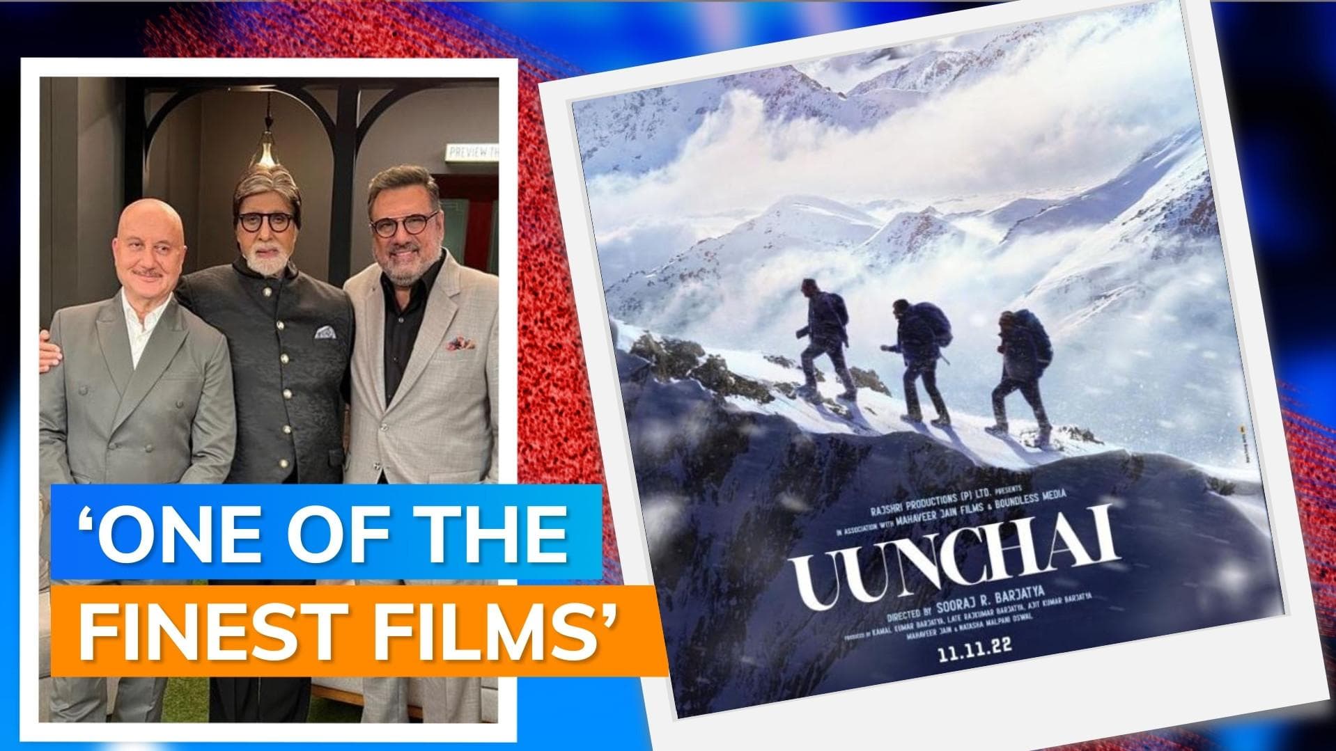 'Uunchai': Anupam Kher recalls convincing Boman Irani to act in the film