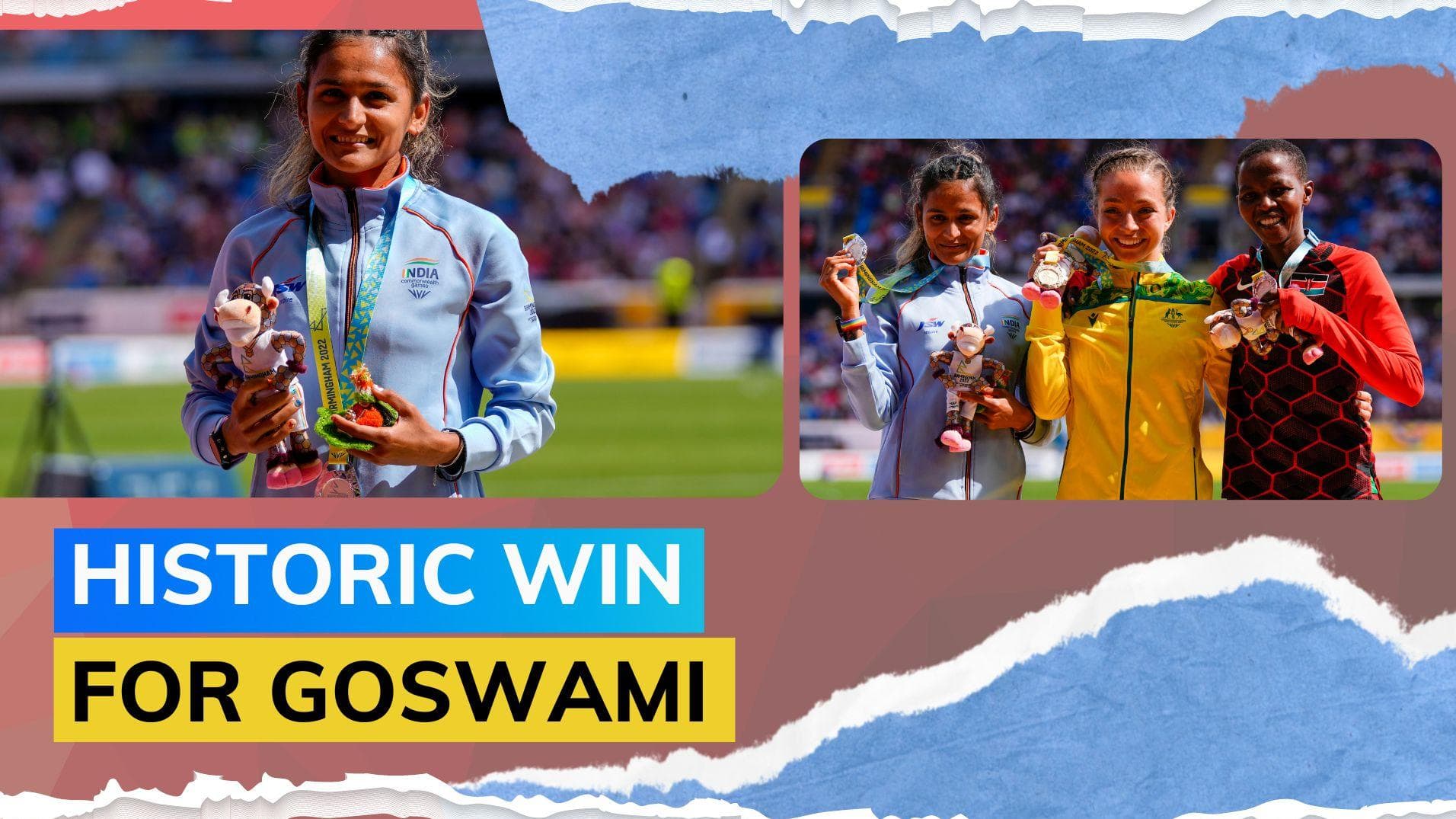 CWG: India’s Priyanka Goswami clinches Silver with her personal best in 10,000m race walk