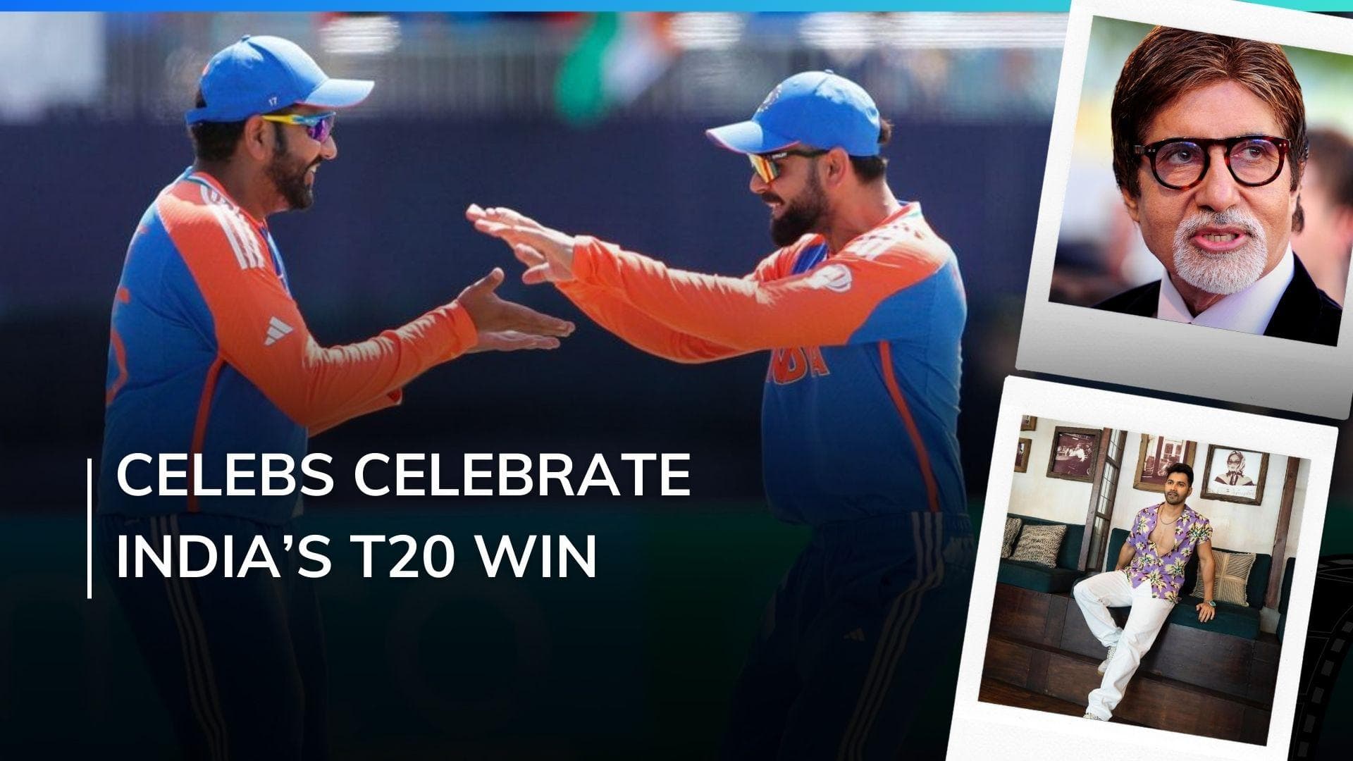 Ind Vs Pak T20 WC: Amitabh Bachchan, Varun Dhawan & more B-town stars congratulate team India for win