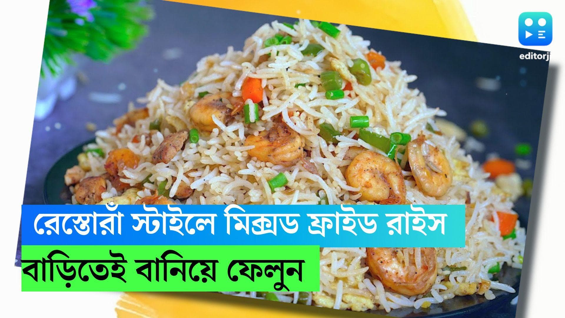 Mixed Fried Rice: চিংড়ি চিকেন দিয়ে রেস্তোরাঁ স্টাইলের মিক্সড ফ্রাইড রাইস, বাড়িতেই বানান এই পদ্ধতিতে 