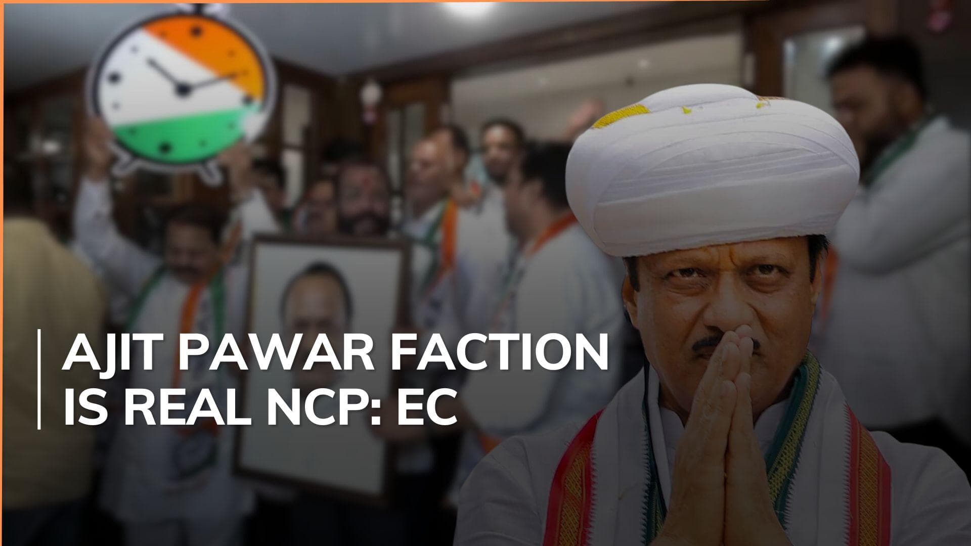 EC settles NCP dispute, rules in favour of Ajit Pawar