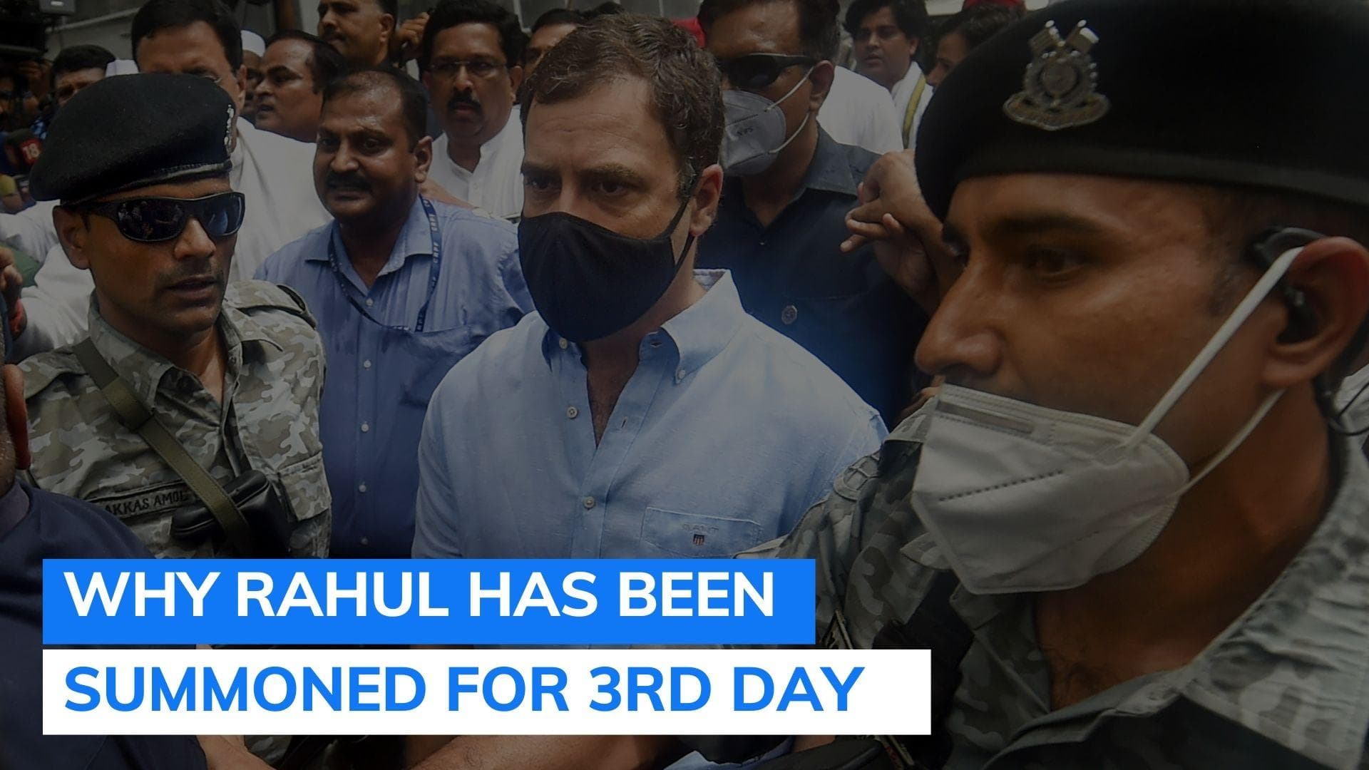 National Herald Case: Day 3 of questioning by ED for Rahul Gandhi