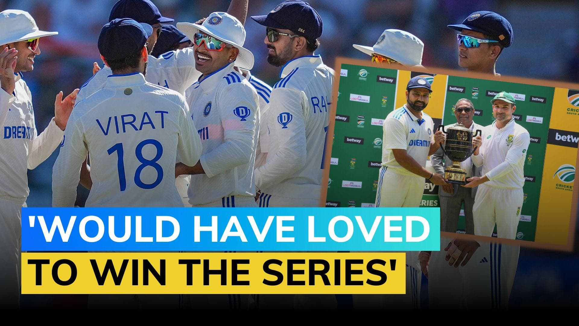 Captain Rohit Sharma hails Team India's resilience after drawing Test series in South Africa