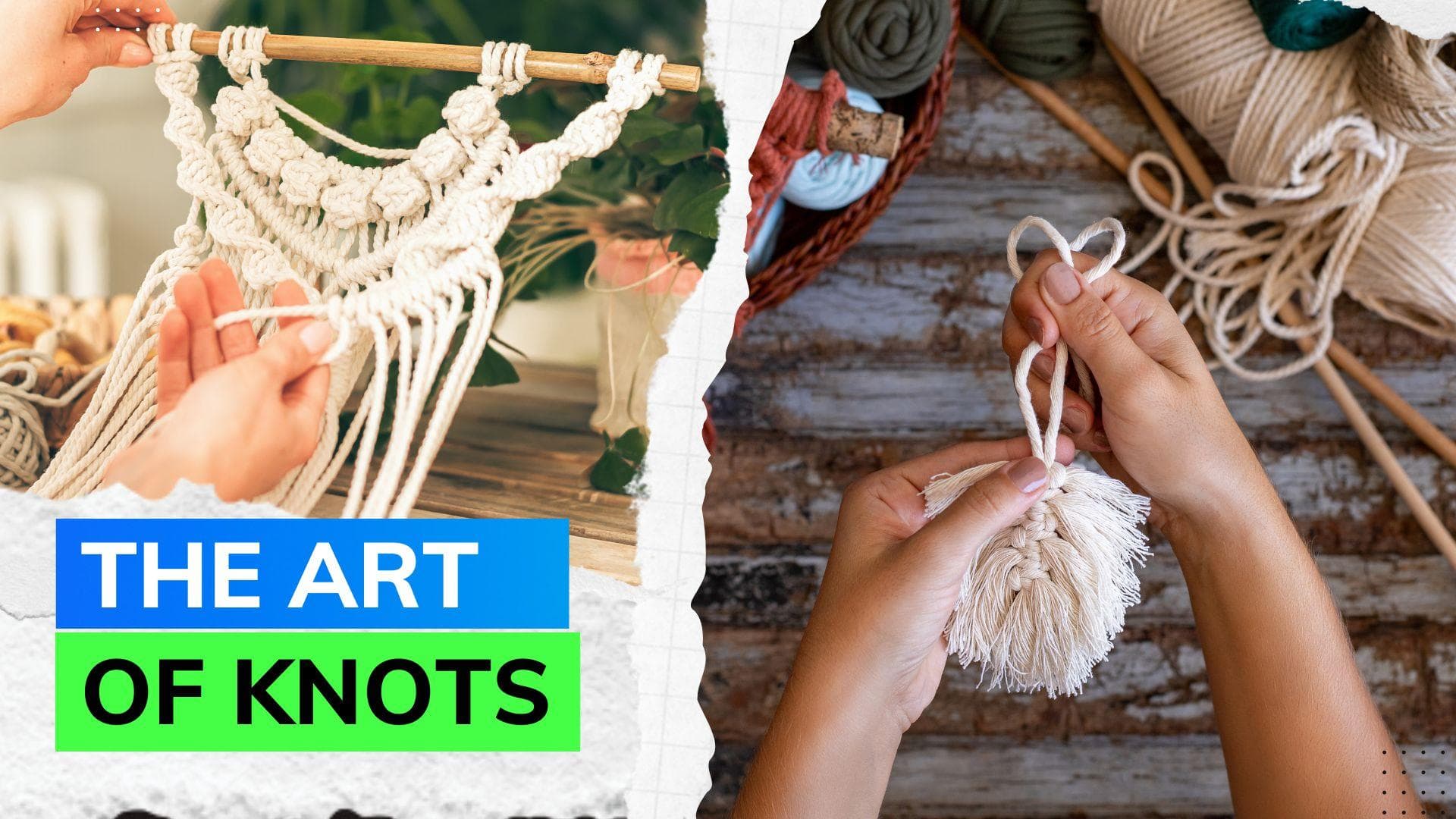 From Arabic weavers to hippie fashion, how macramé became the centre of handicraft