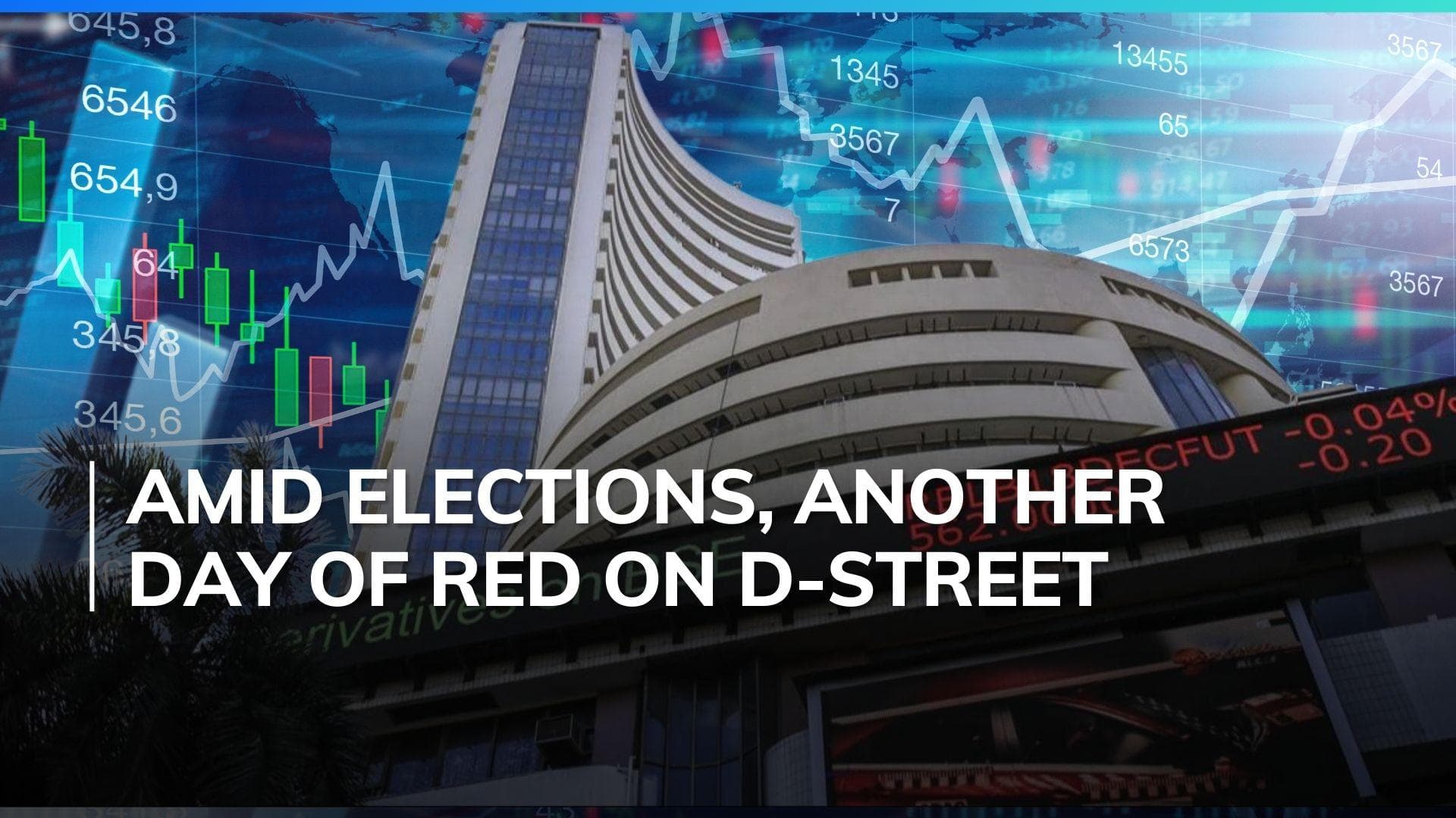 Stock market crash: As volatility rises amid Lok Sabha elections, indices see deep cuts