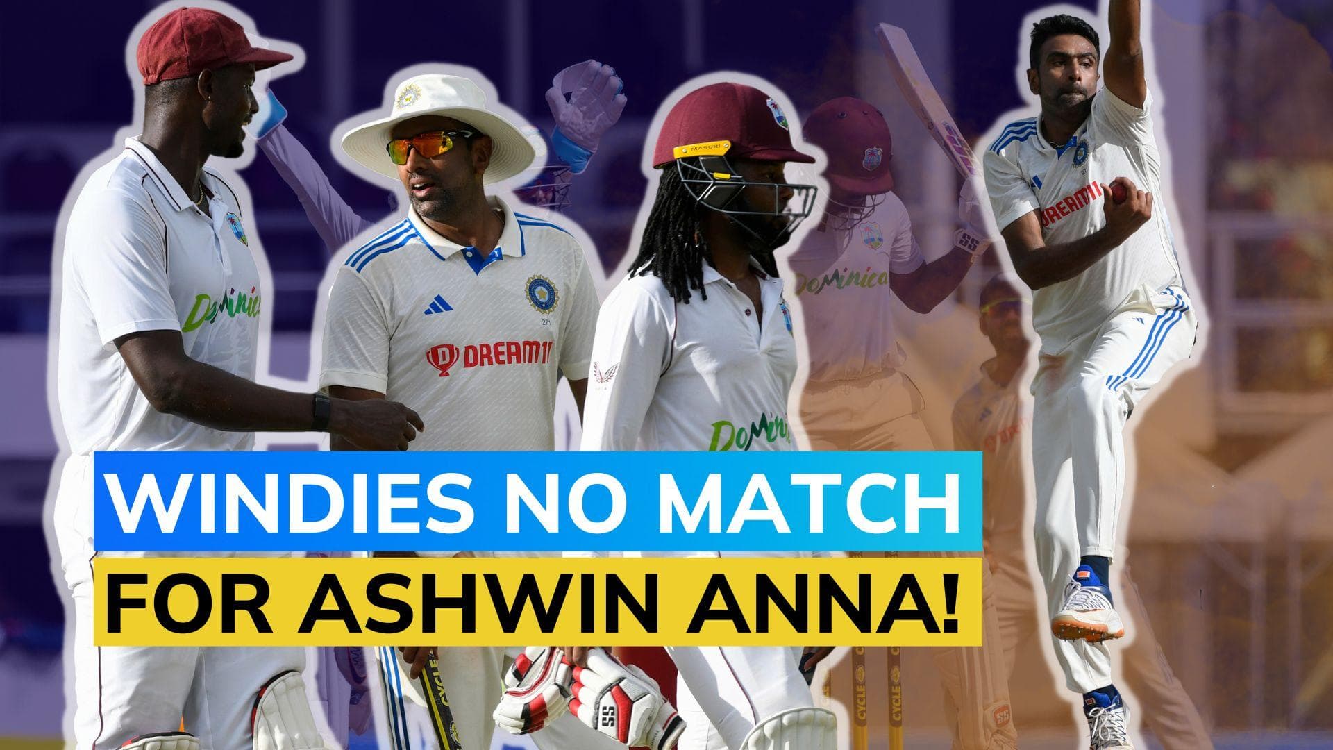 IND vs WI: R Ashwin shines again as India decimate the West Indies by inns and 141 runs