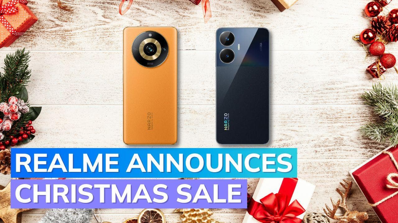 Realme Christmas Sale: Discounts and coupon benefits on Narzo smartphones