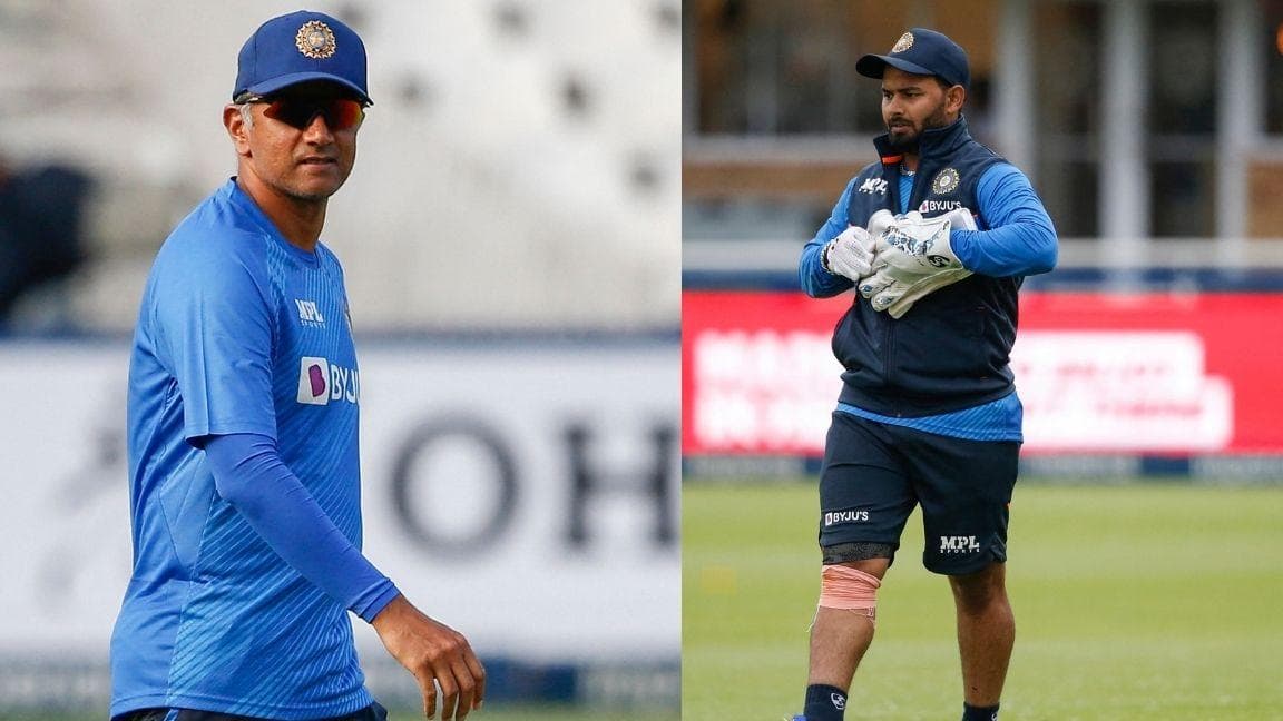 आखिर ऋषभ पंत से क्यों नाराज हैं द्रविड़, इशारों-इशारों में विकेटकीपर बल्लेबाज को बहुत कुछ कह गए हेड कोच