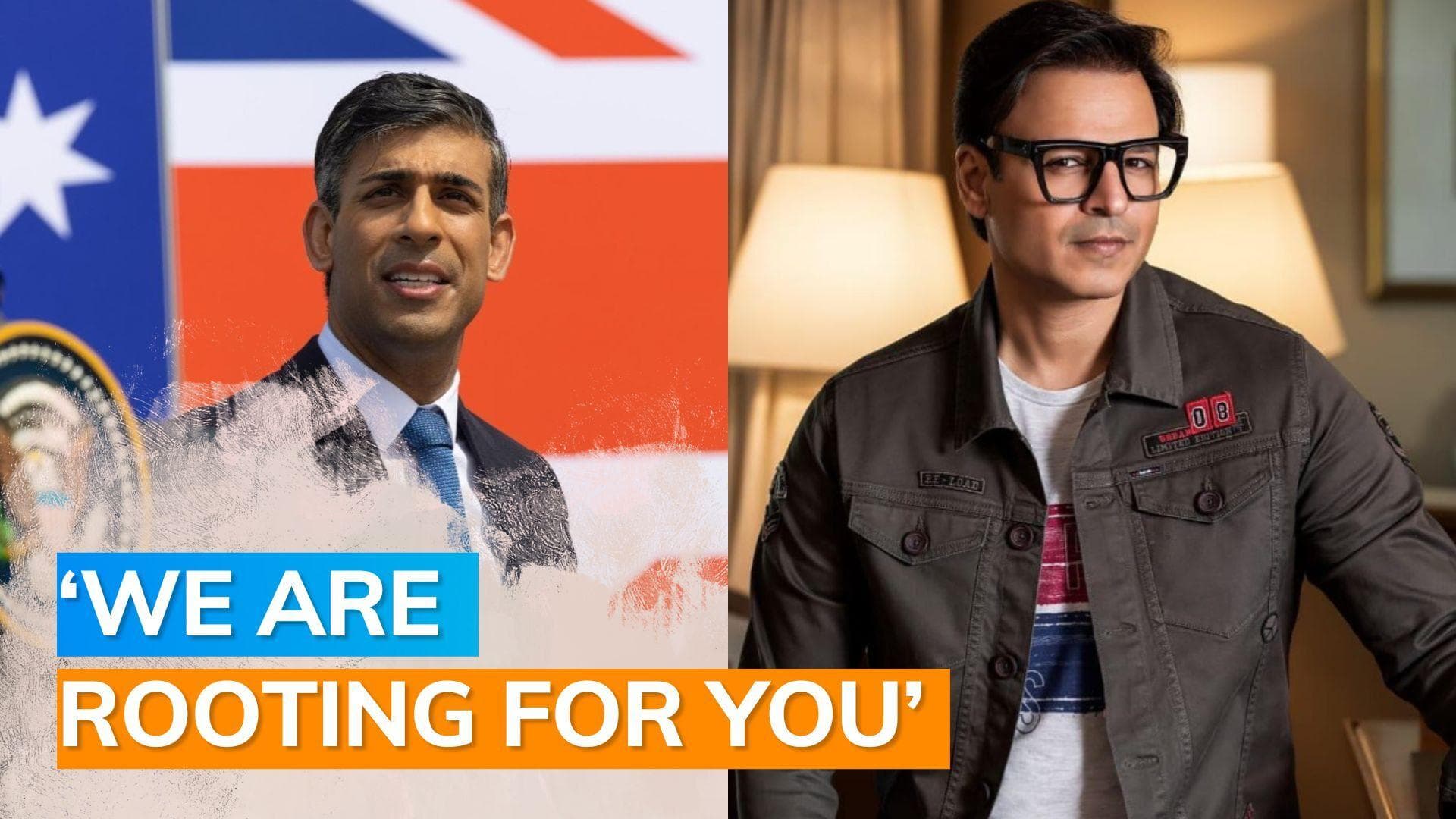 Vivek Oberoi meets Rishi Sunak at his 10 Downing Street reception; pens heartfelt note