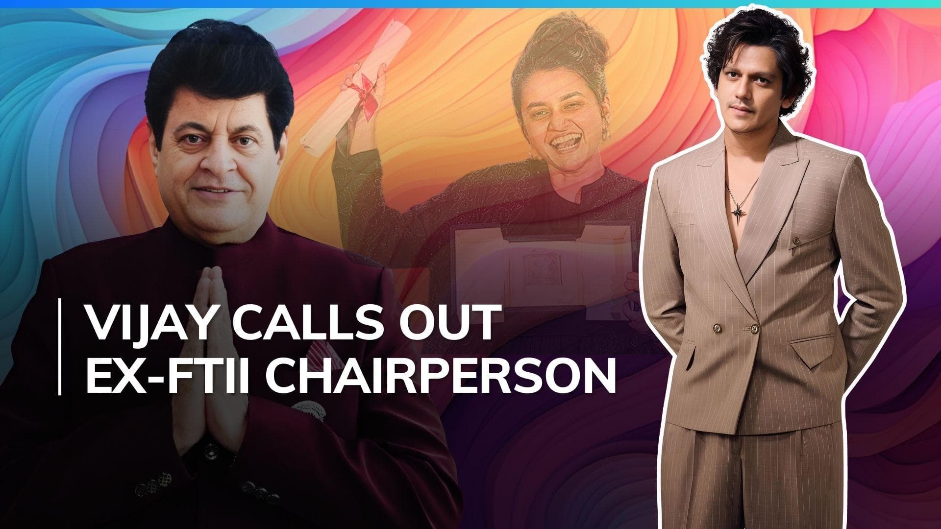 Vijay Varma responds to ex-FTII chairperson Gajendra Chauhan's comment on Payal Kapadia’s Cannes win