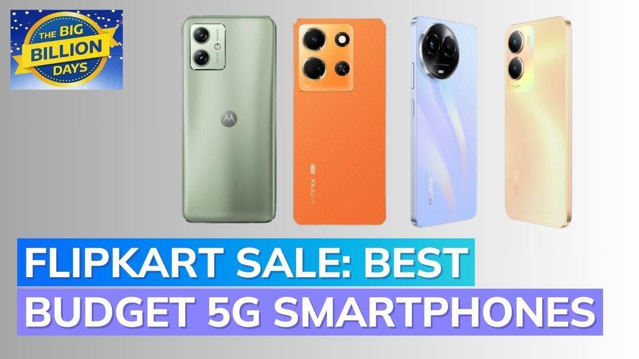 Top 6 Best budget 5G smartphone deals: Grab huge discounts at the Flipkart Big Billion Days sale 2023