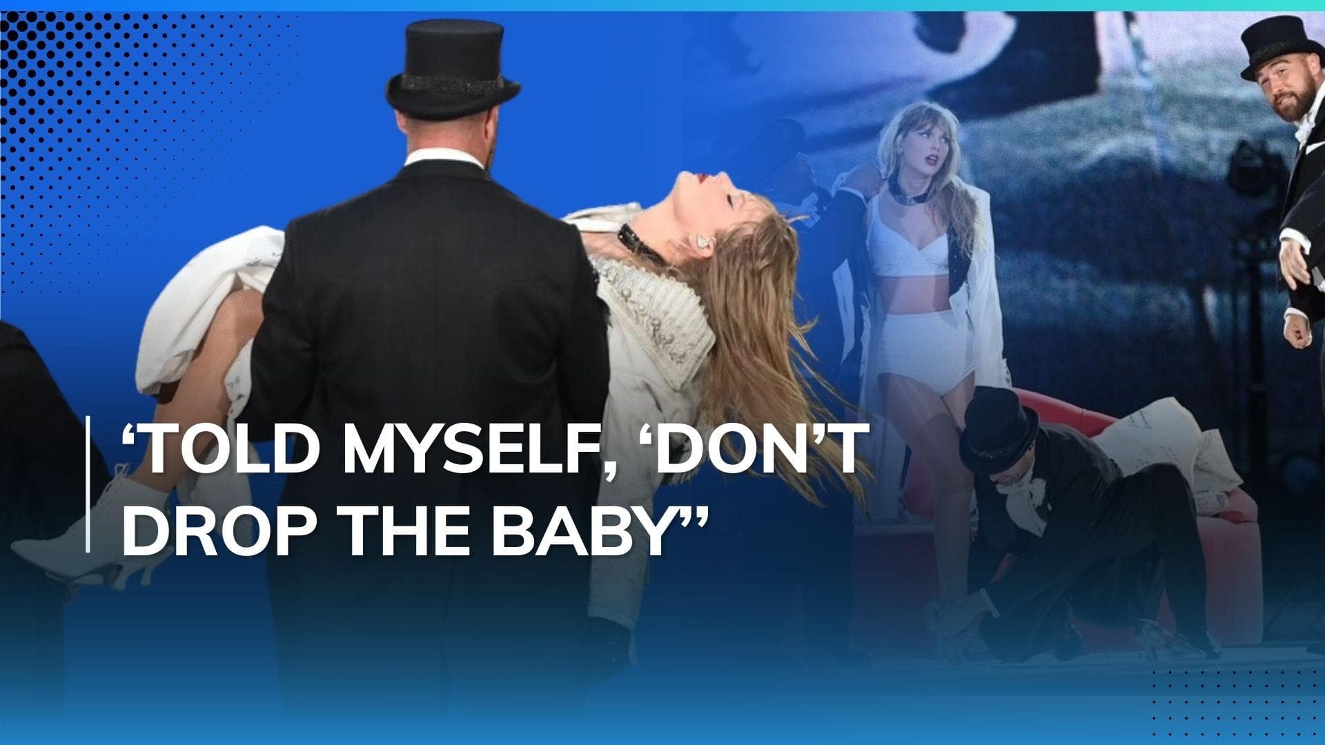 Travis Kelce shares his Eras Tour stage experience, talks about his biggest concern 