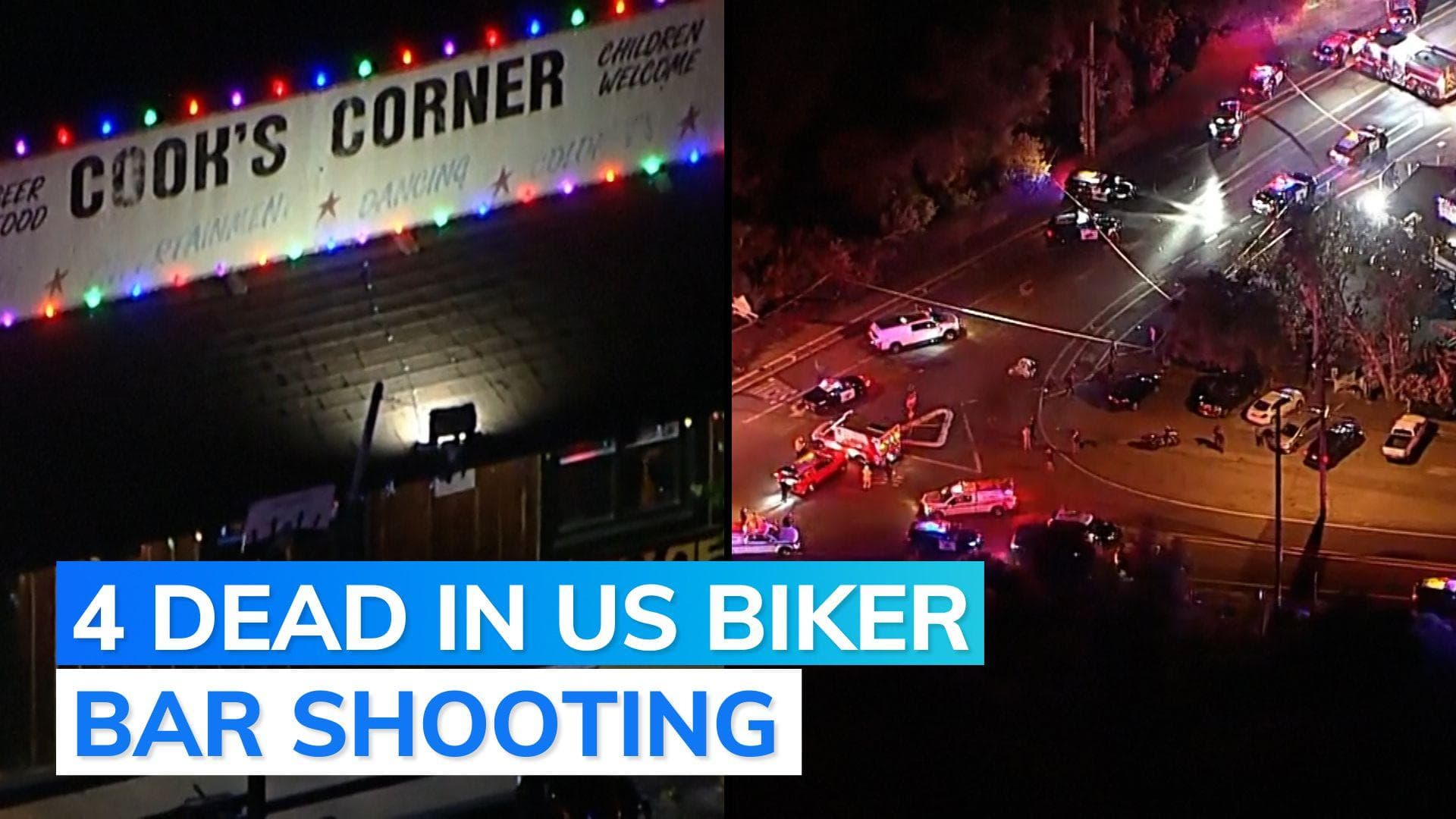 California biker bar shooting: At least 4 dead, including shooter