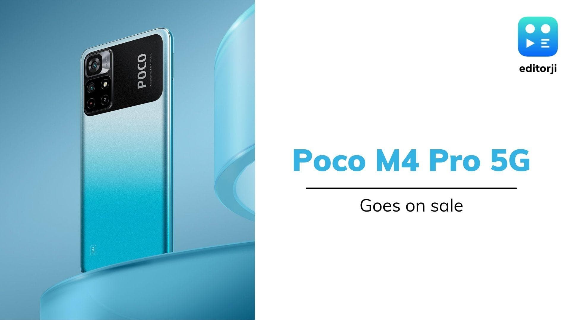 Poco M4 Pro 5G smartphone goes on sale in India: check price, specs