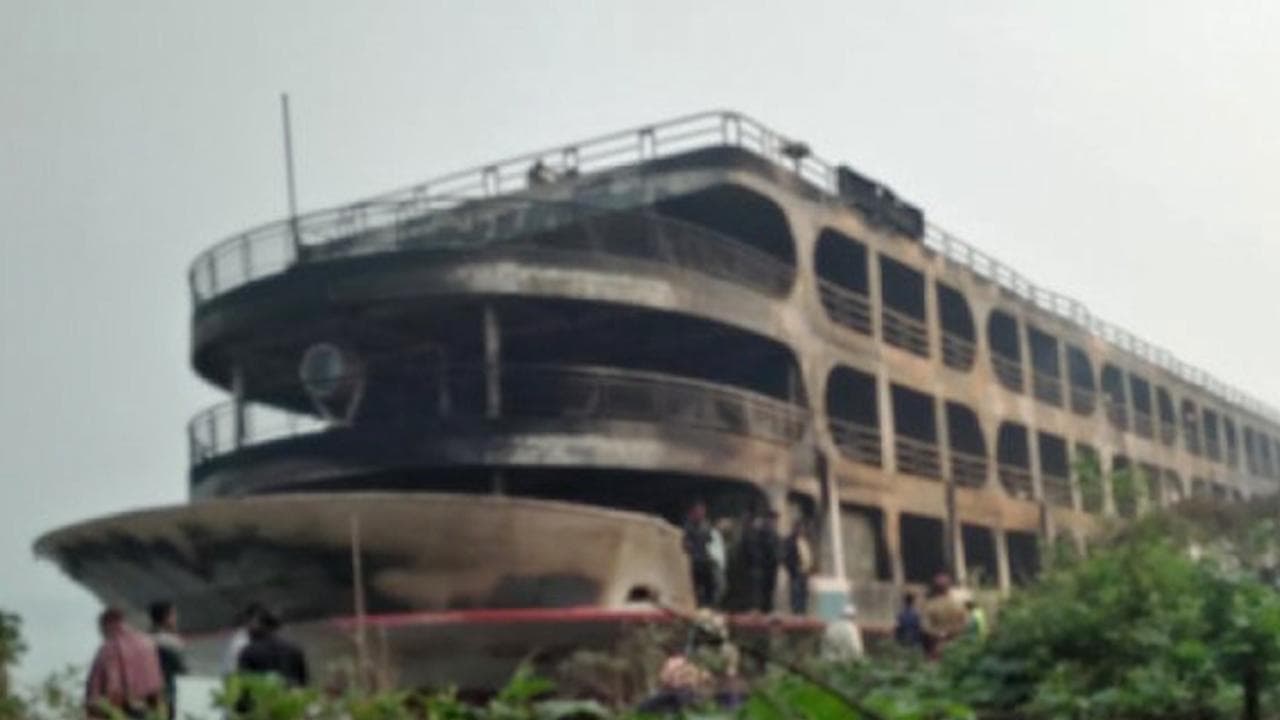 Bangladesh Ferry Fire: 32 dead as packed boat catches fire in southern Bangladesh