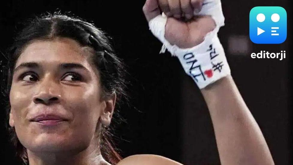 Nikhat Zareen storms into boxing semifinals at home
