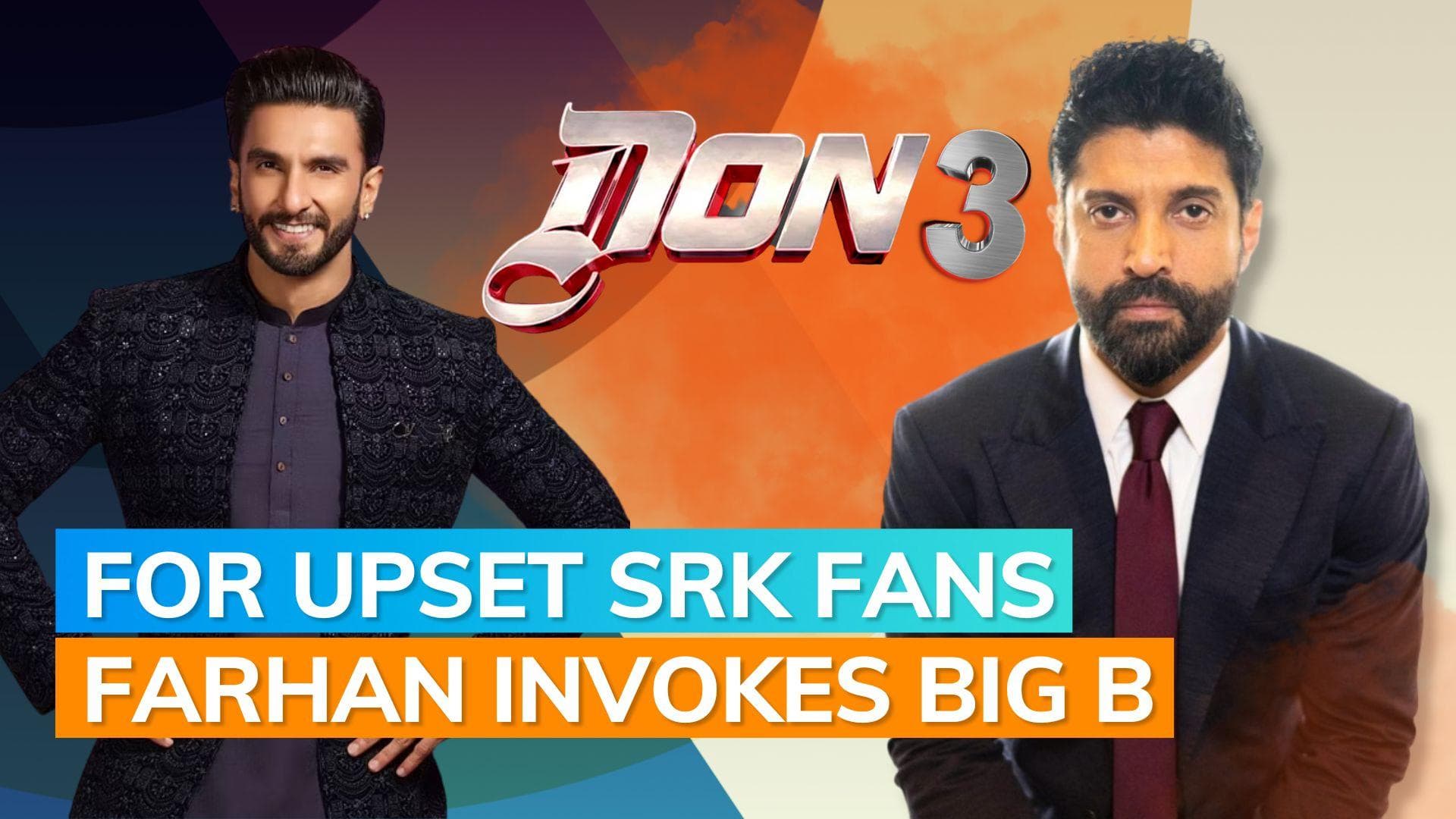 SRK out Ranveer in, Farhan Akhtar's tries to douse Don uproar: this is what he said