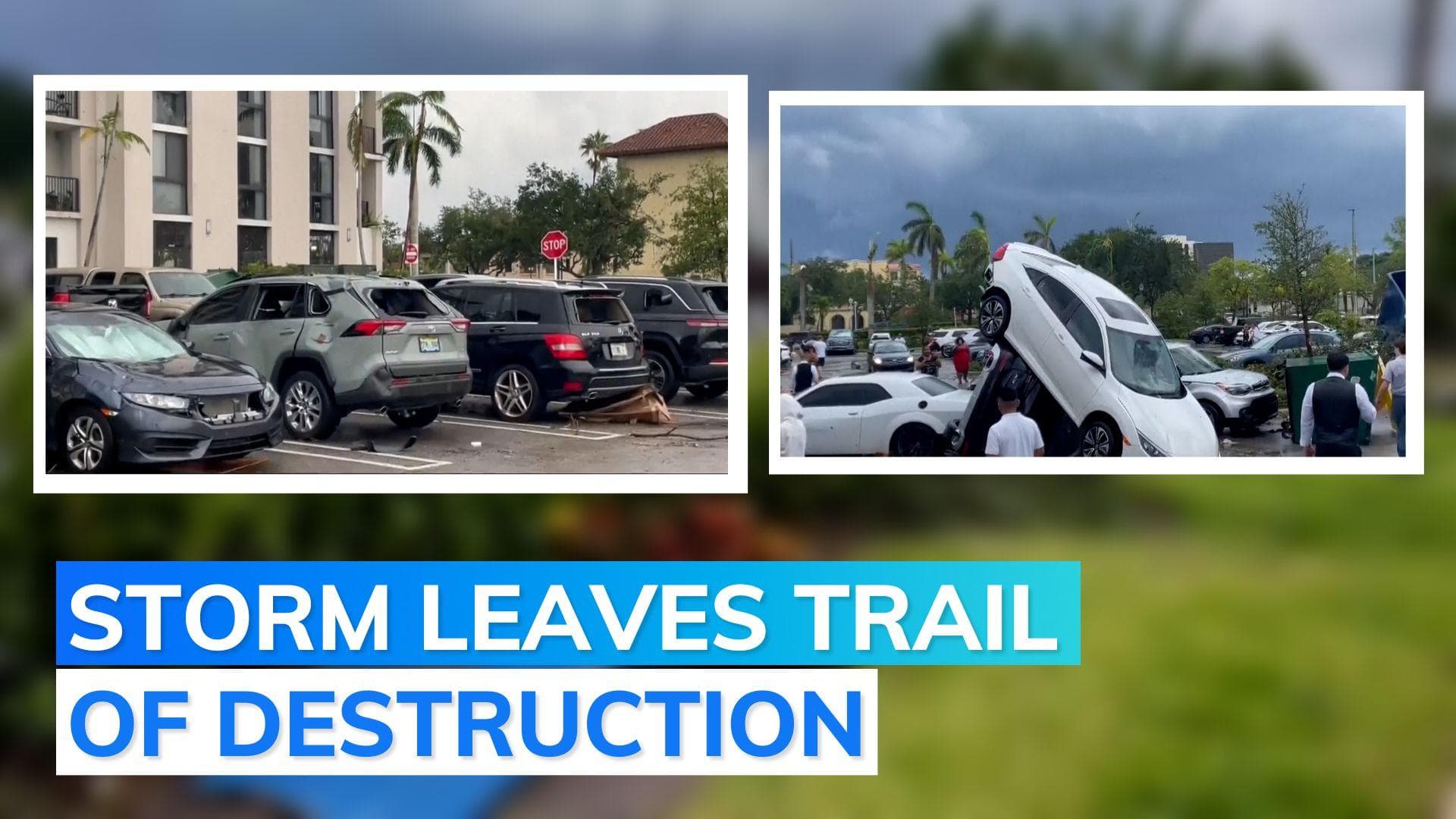 USA: cars flipped, homes damaged as tornado wreaks havoc in coastal Florida city