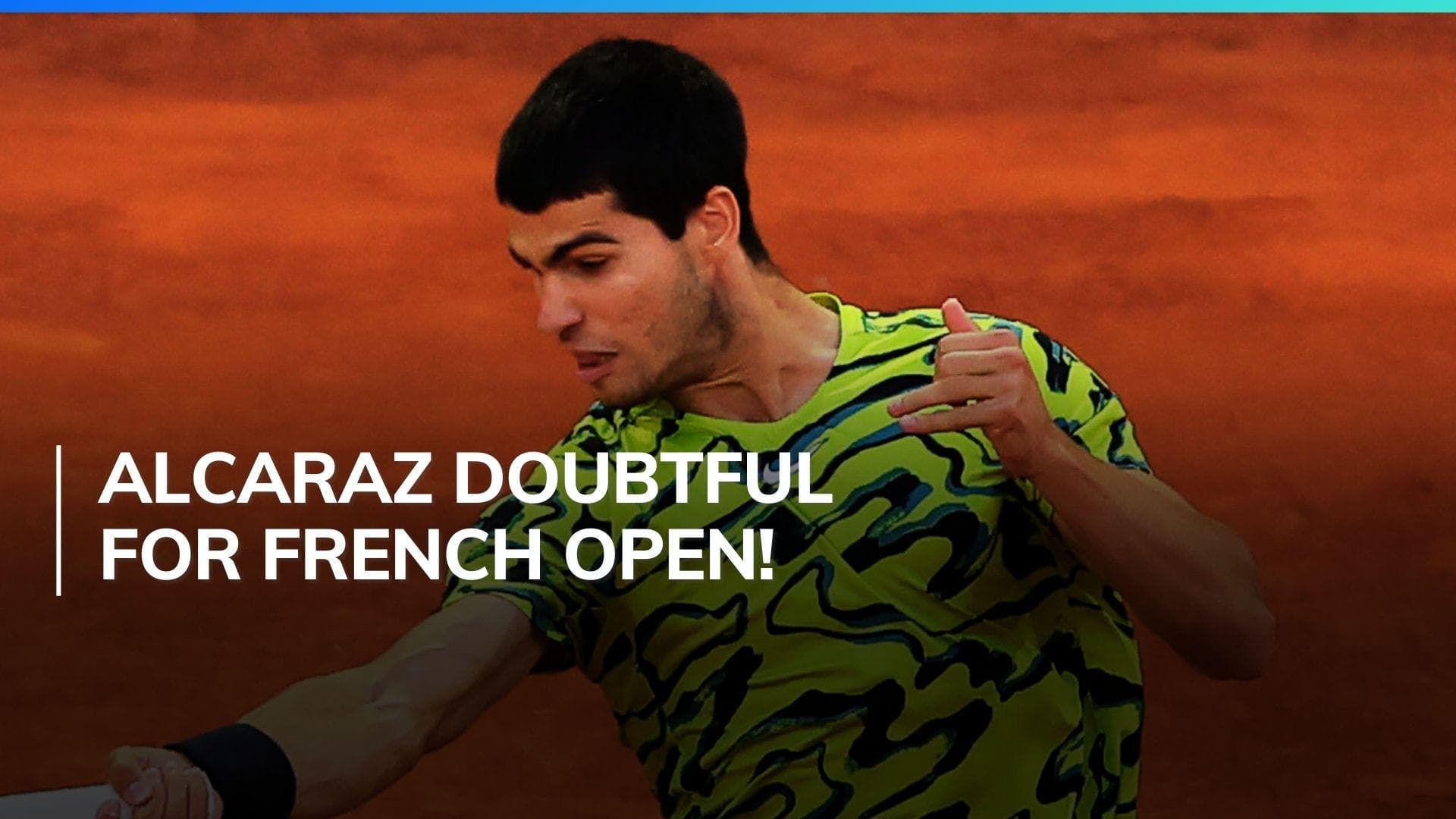 Carlos Alcaraz to miss Barcelona Open with same arm issue that kept him out of Monte Carlo