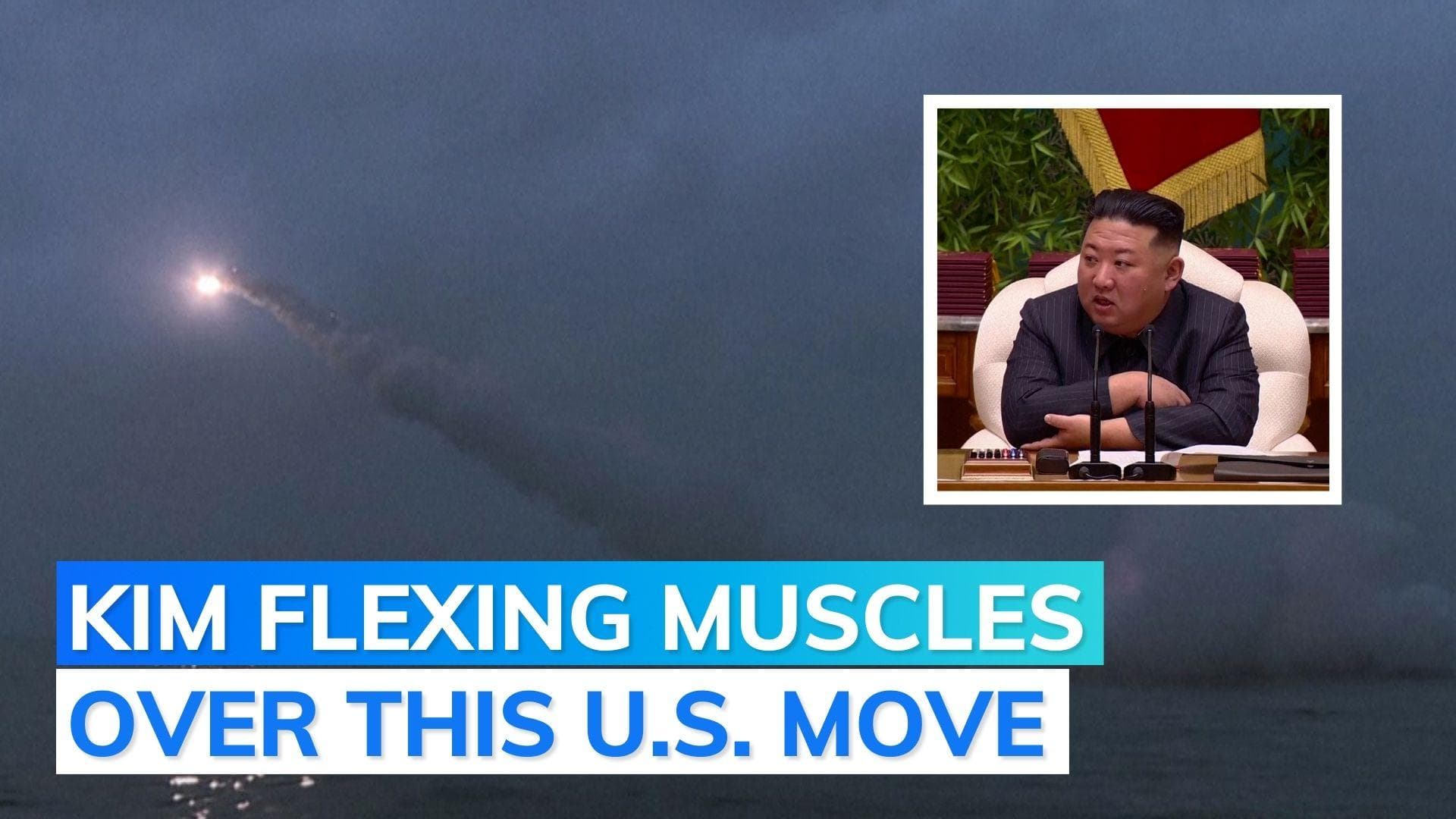 Day after missile from submarine, North Korea fires ballistic missile at sea