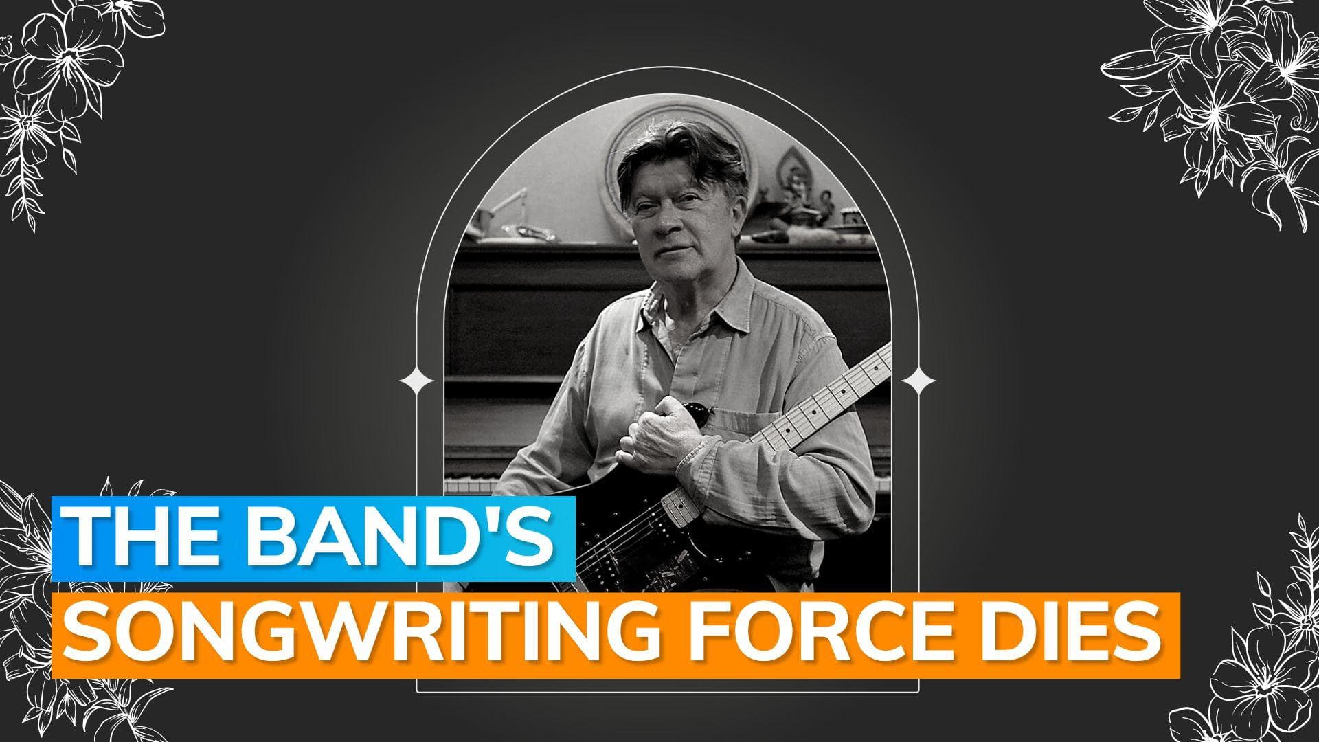 Robbie Robertson, leader of rock group The Band, dies at 80