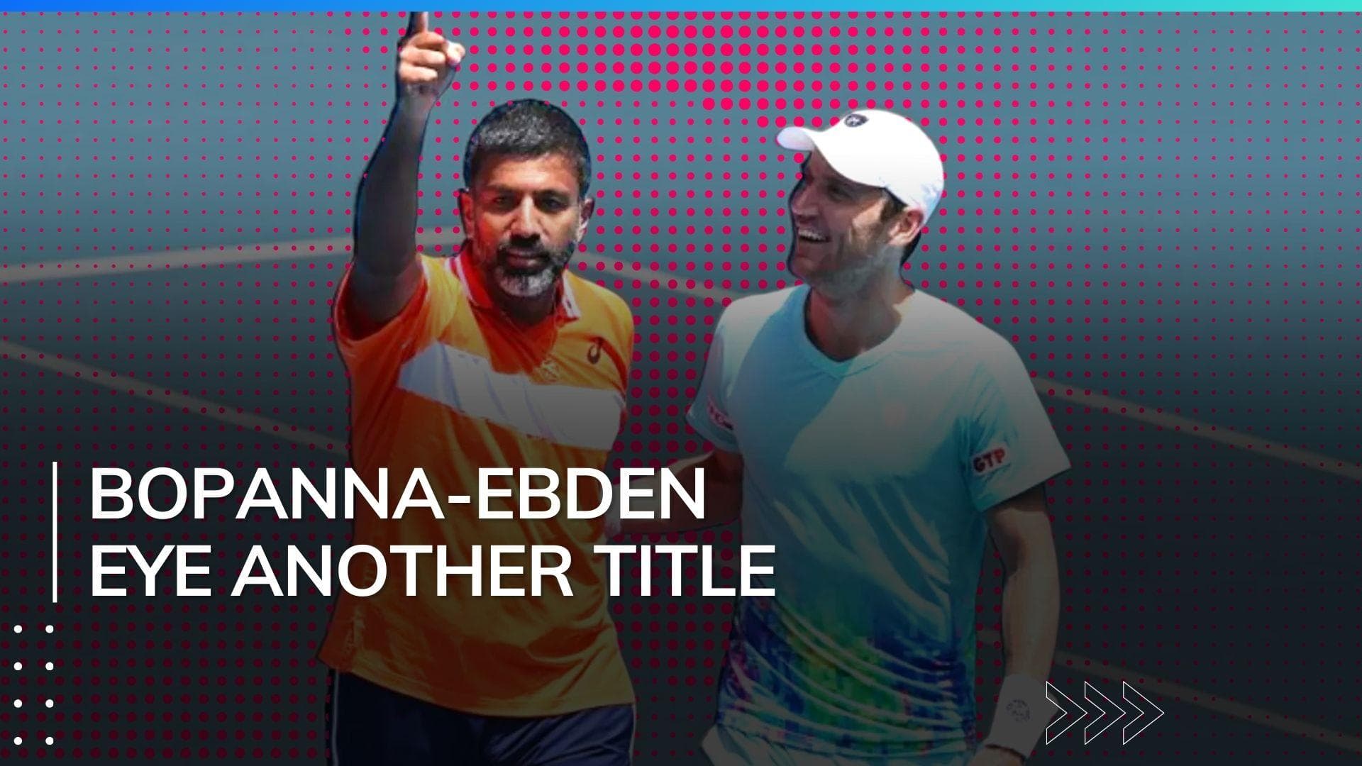 Miami Open: Rohan Bopanna-Matthew Ebden advance to men's doubles semifinals 