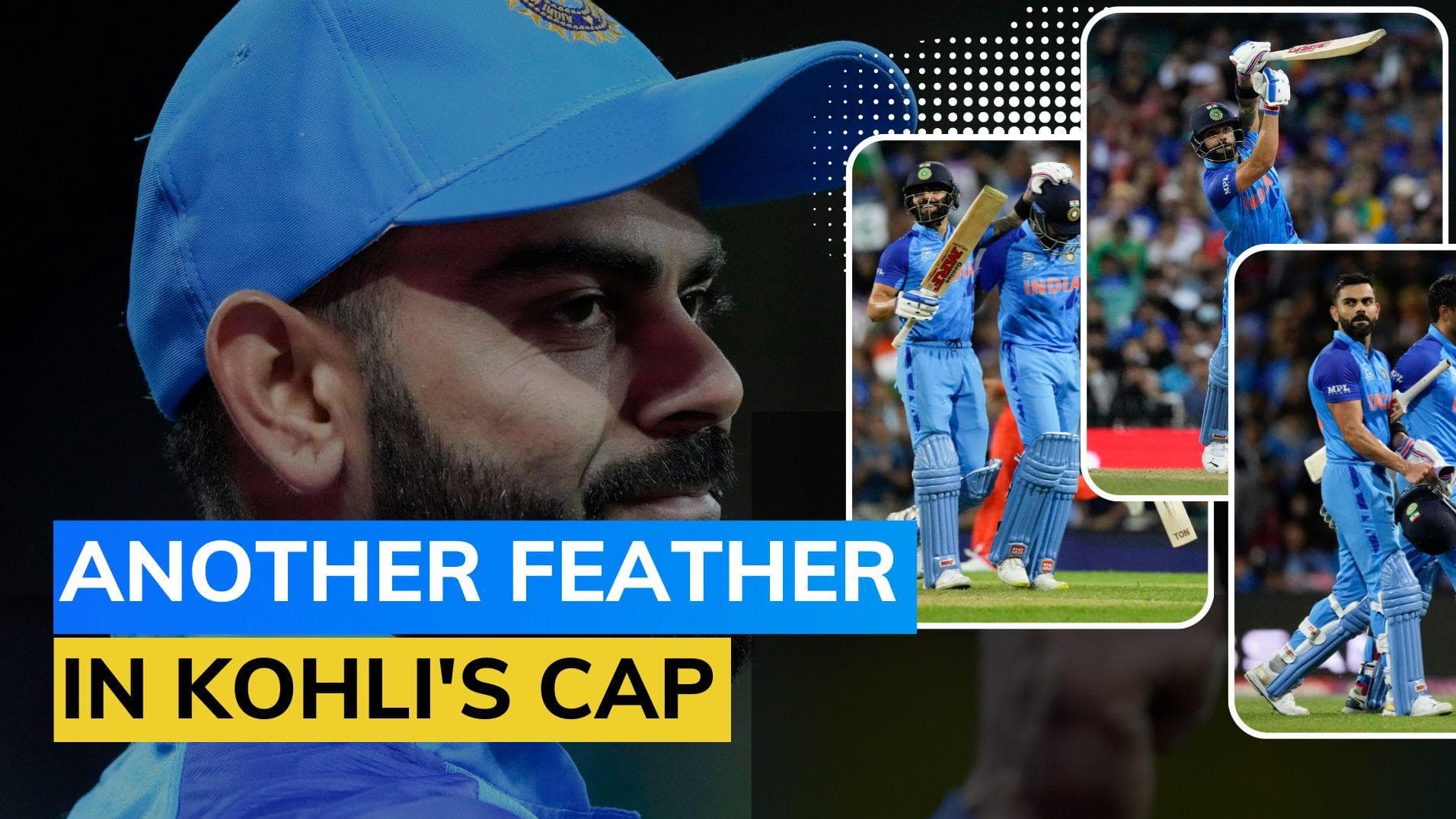 A special feat for Virat Kohli, becomes the highest run-getter in T20 World Cup history