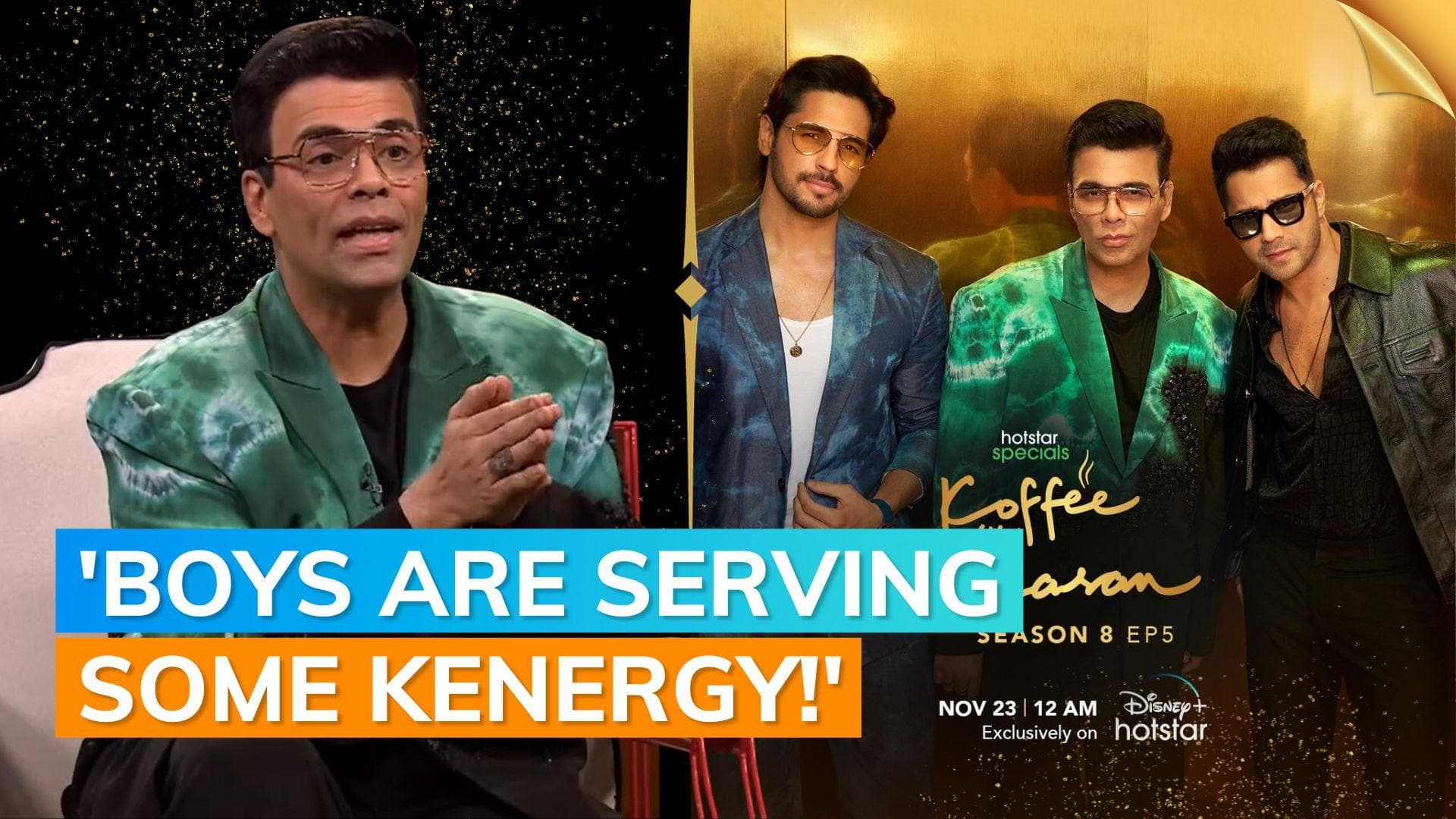 ‘Koffee With Karan 8’: Varun Dhawan and Sidharth Malhotra ready to stir up a storm; roast Karan Johar
