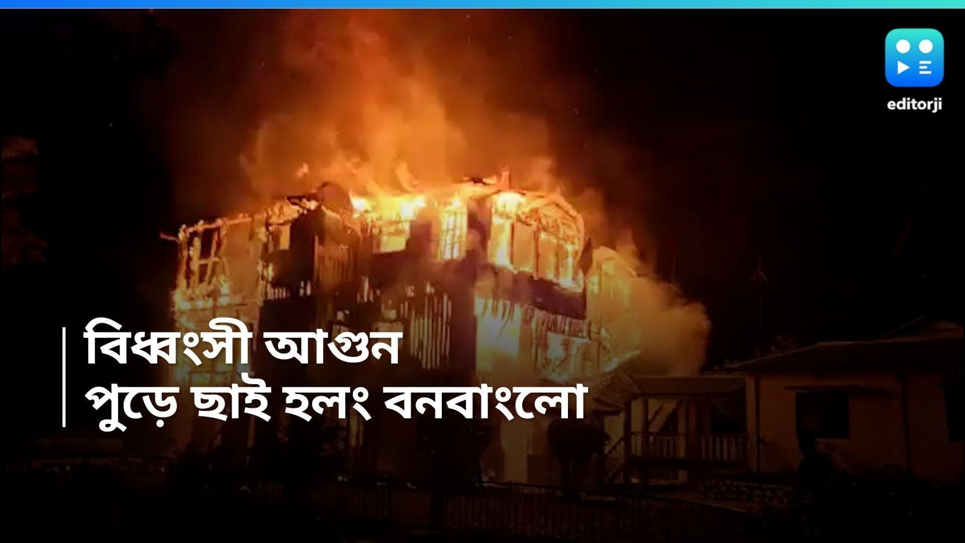 Hollong Tourist Spot: বিধ্বংসী অগ্নিকাণ্ড, পুড়ে ছাই জলদাপাড়ার হলং বনবাংলো